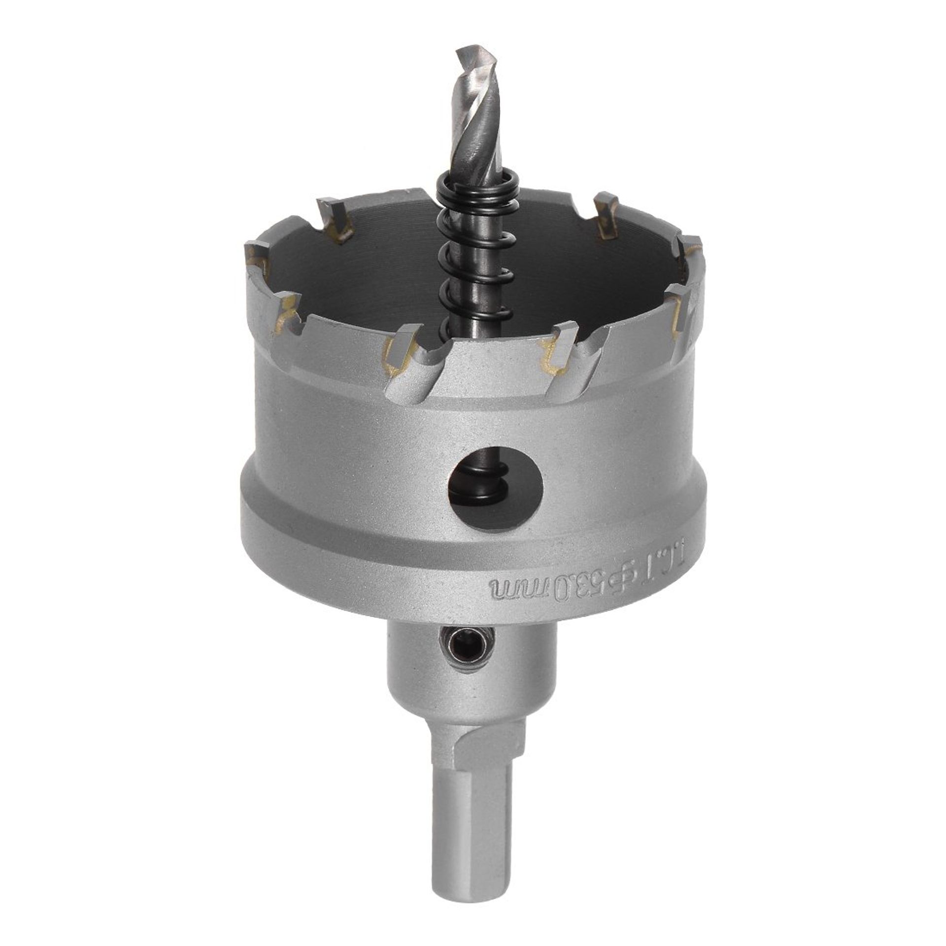 53mm Carbide Hole Saw Drill Bit for Metal Sheets, Precise Cuts - Limited Stock!