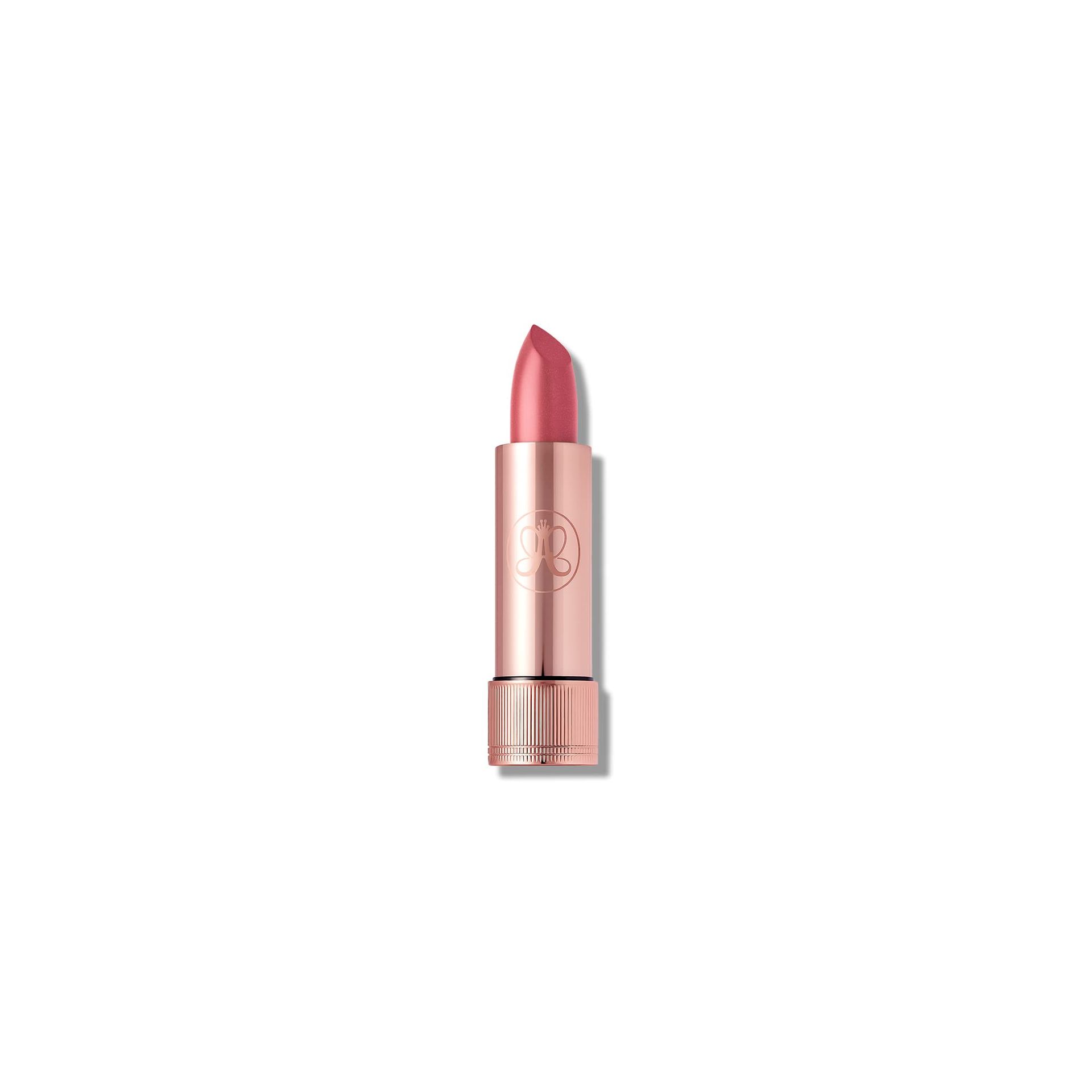 Satin Lipstick Highly Pigmented Velvet Finish Long-Lasting Formula - Rose Dream 1 Count