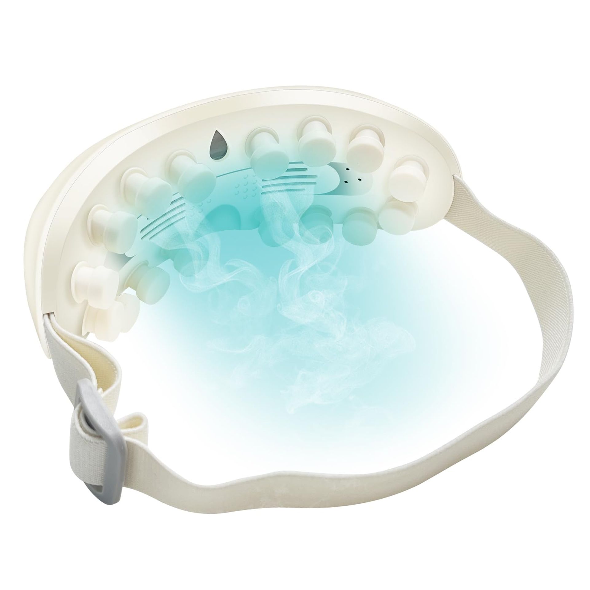Eye Massager with Heat and Bluetooth Music Smart Eye Mask for Relaxation and Fatigue Relief - Grey EYE-M01
