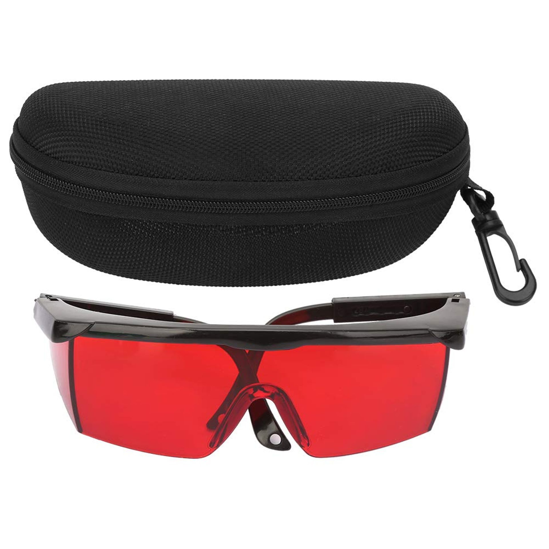 Portable Red Laser Safety Glasses - Anti-UV & Blue Light Protection for Hair Removal