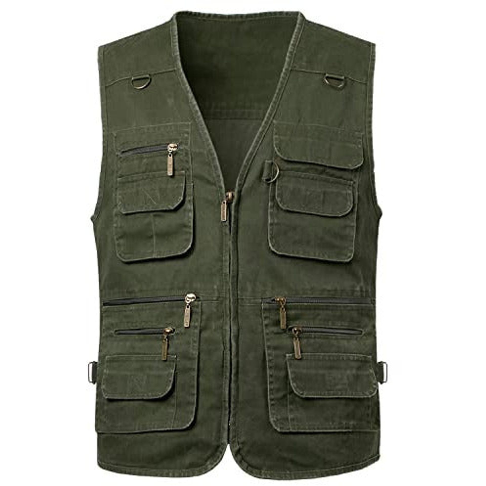 Heren Casual Vissen Vest Lichtgewicht Ademend Fotografie Vest Outdoor