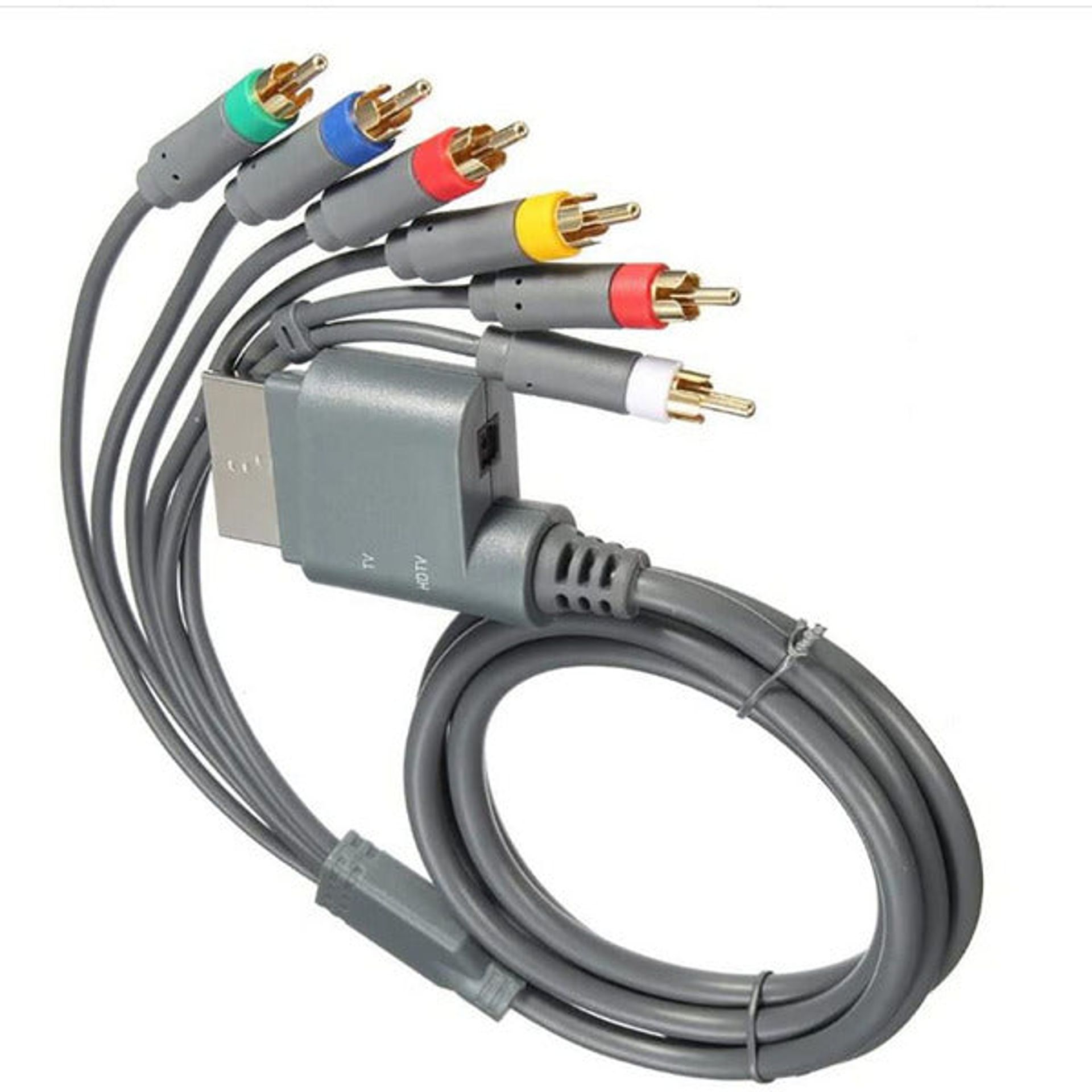 HonHe HD TV Component Composite Cord AV Audio Video Cable For XBOX360 Con
