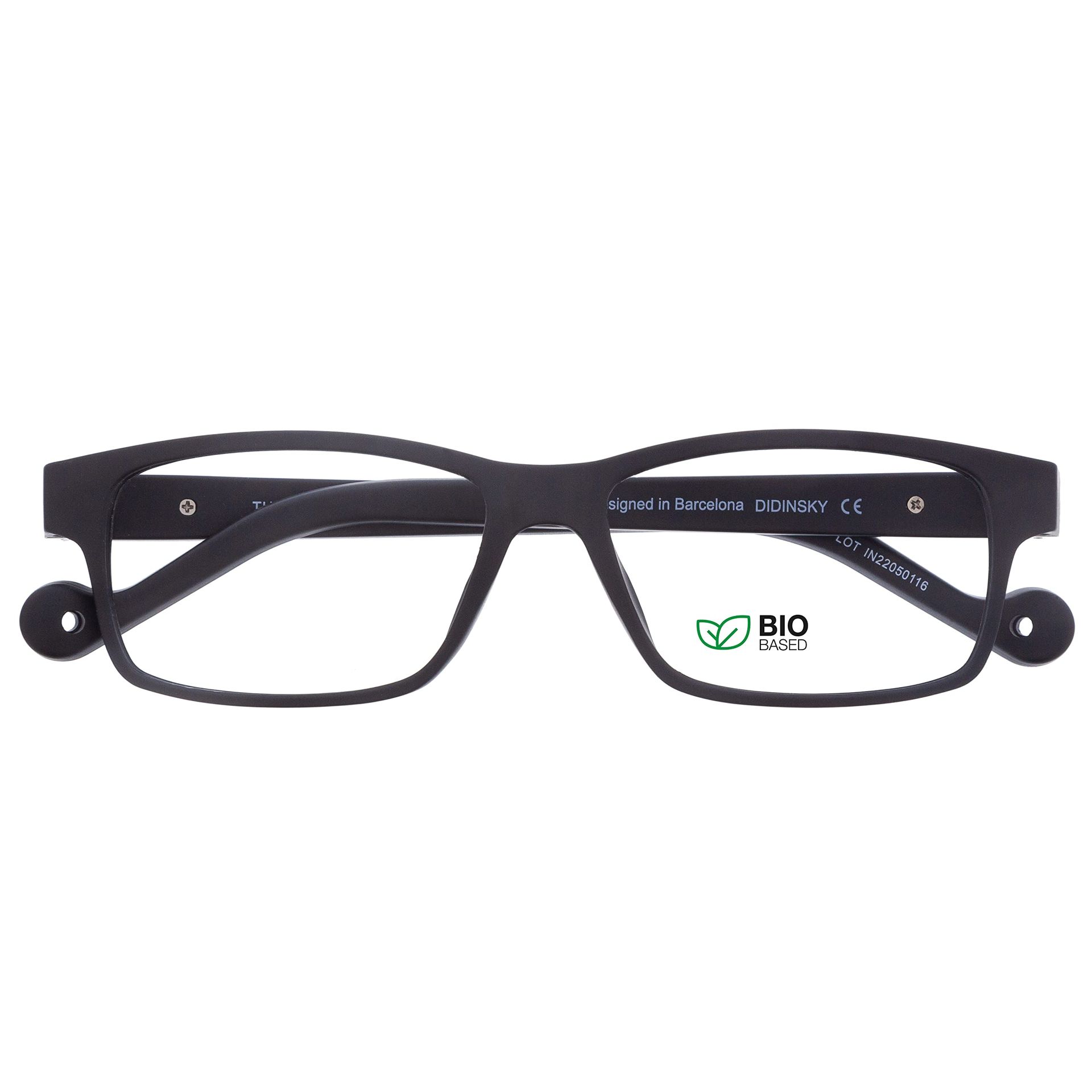 Reading Glasses Anti Blue Light Presbyopia Lenses Biodegradable Frame - Graphite +1.5 THYSSEN BIO
