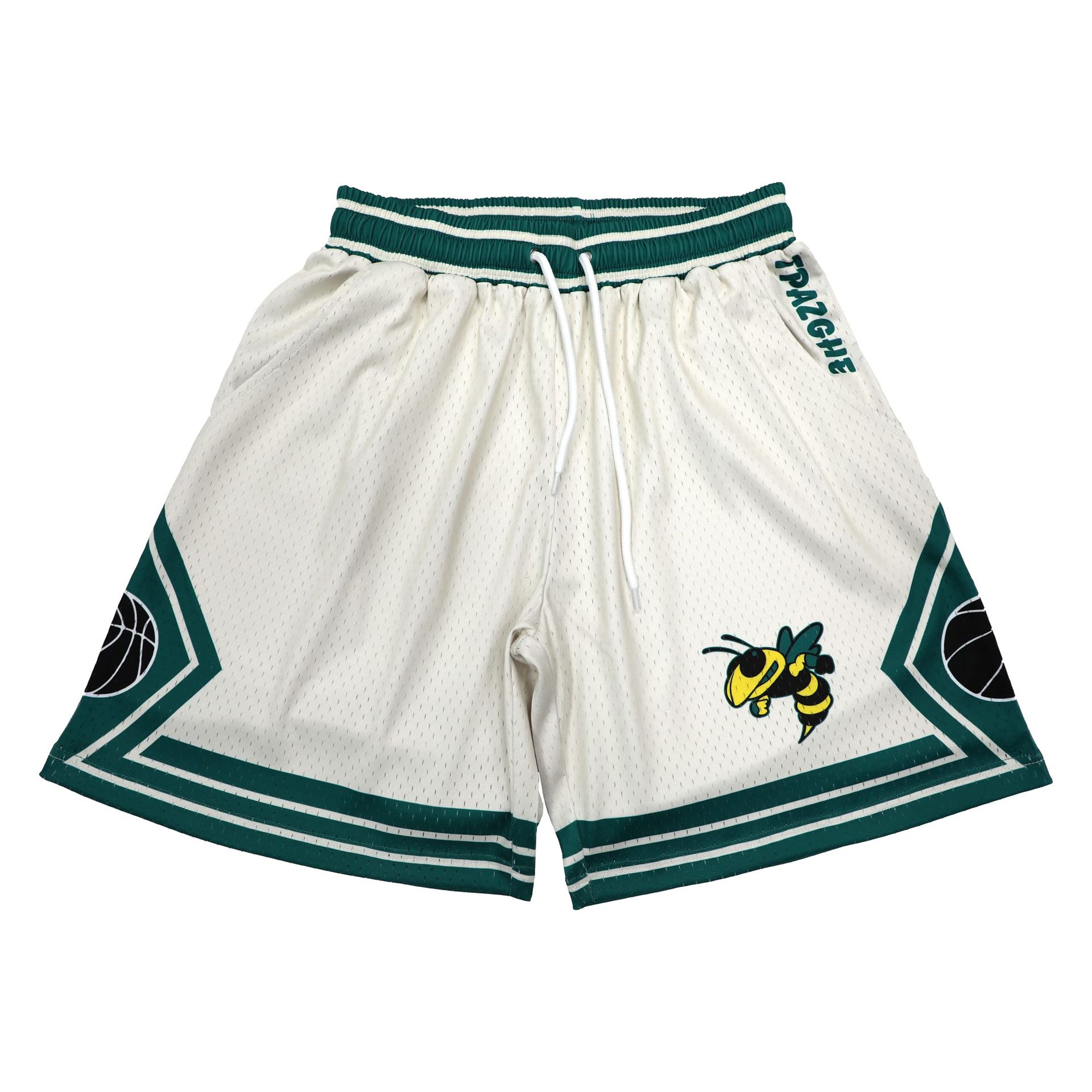 Men's Basketball Shorts Quick Dry Breathable Sportswear with Pockets and Drawstring - Uk011 XXL