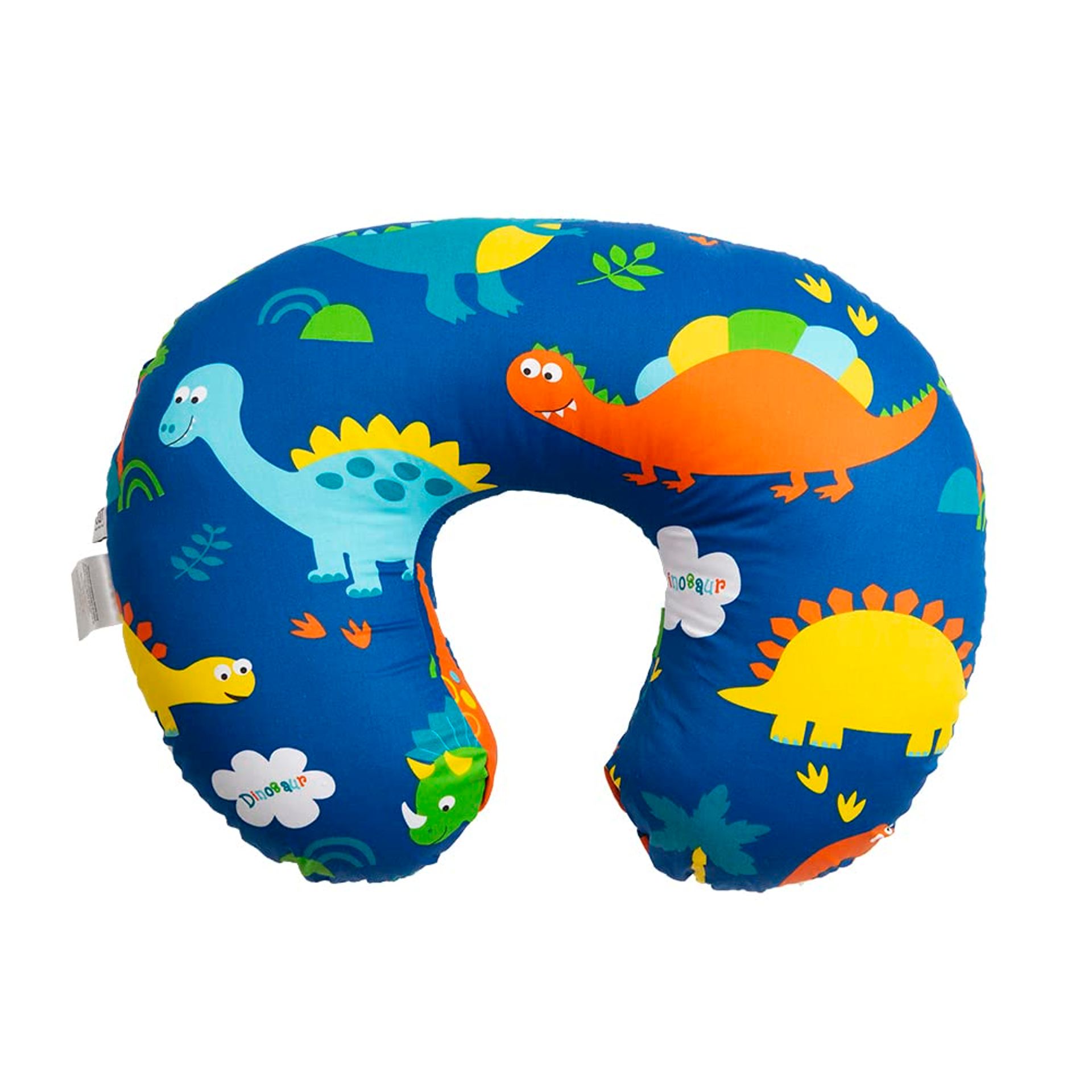 Nursing Pillow for Breastfeeding Baby 100% Cotton U-Shape Washable Maternity Cushion Support - Dinosaur One Size