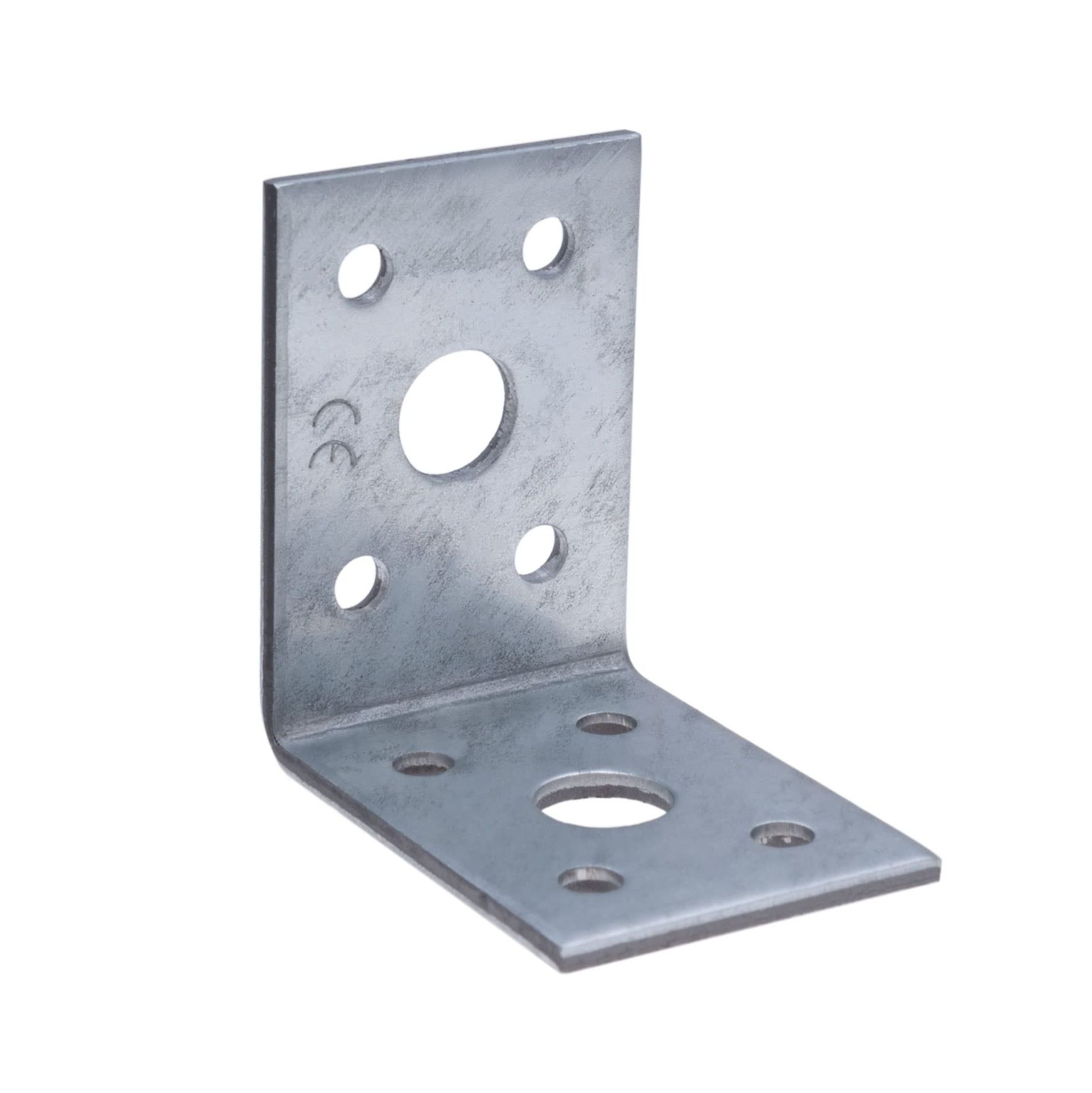 Robust 90° Steel Corner Brace Brackets for Wood Furniture & Shelves - Pack of 5