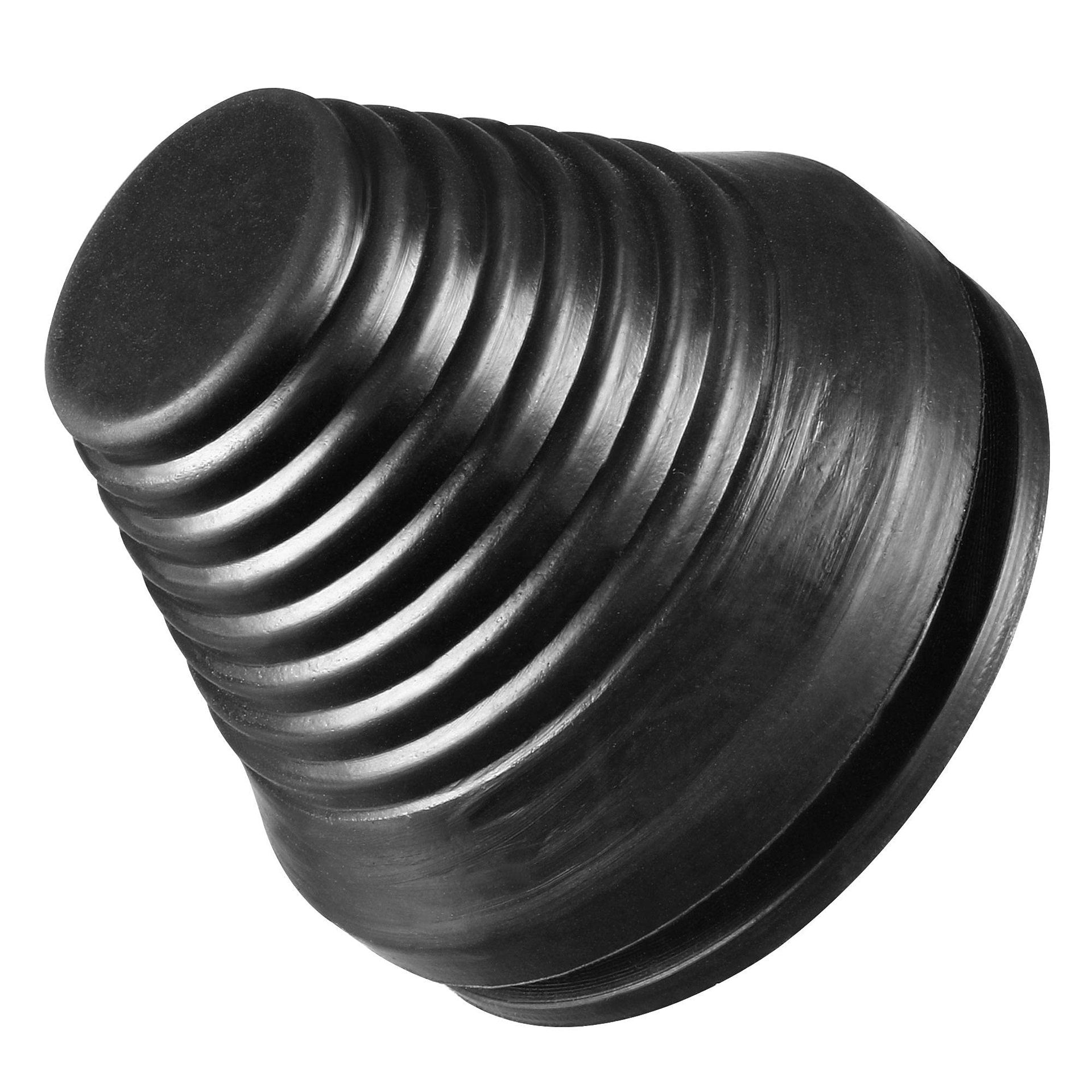 sourcing map Rubber Grommet Mount Dia 50 mm Conical for Wire Protect of Thick Plate Pack of 4