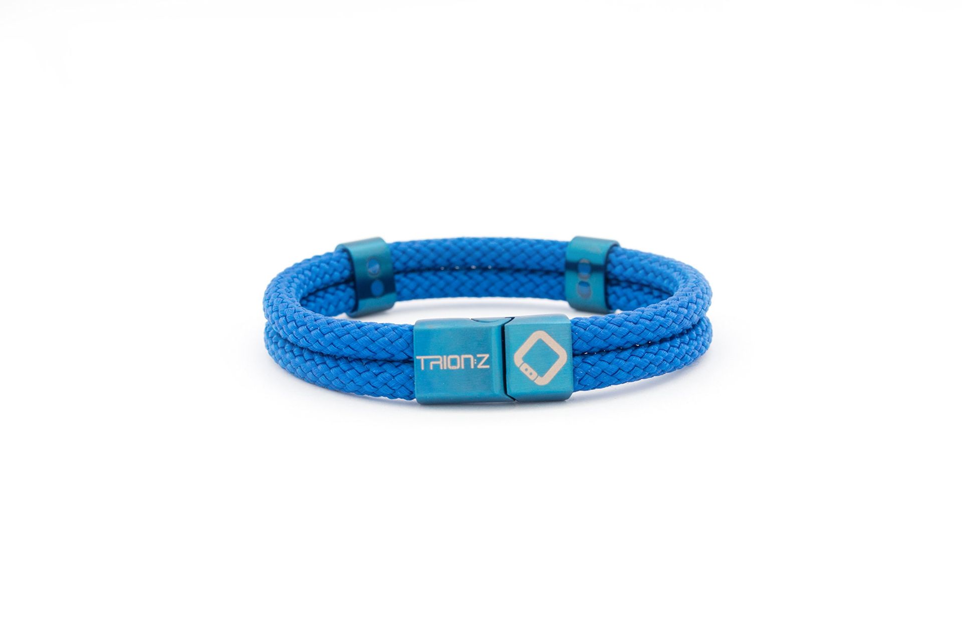Magnetic Therapy Bracelet Dual-Core Design Adjustable Wristband for Men and Women by Trion:Z - Indigo Blue X-Large