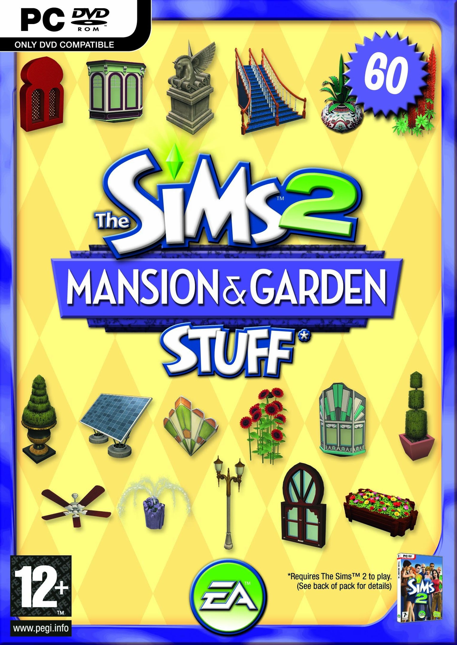 The Sims 2 Mansions & Garden Stuff Pack Expansion Pack for PC DVD Game - Standard Edition