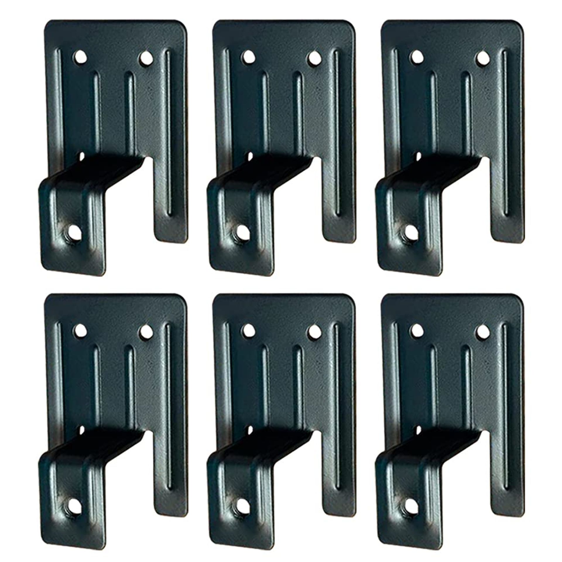Non Slip Mattress Gaskets for Bed Frame Holders Secure Anti-Slip Baffles Universal Fit - Black Suitable for All Sizes