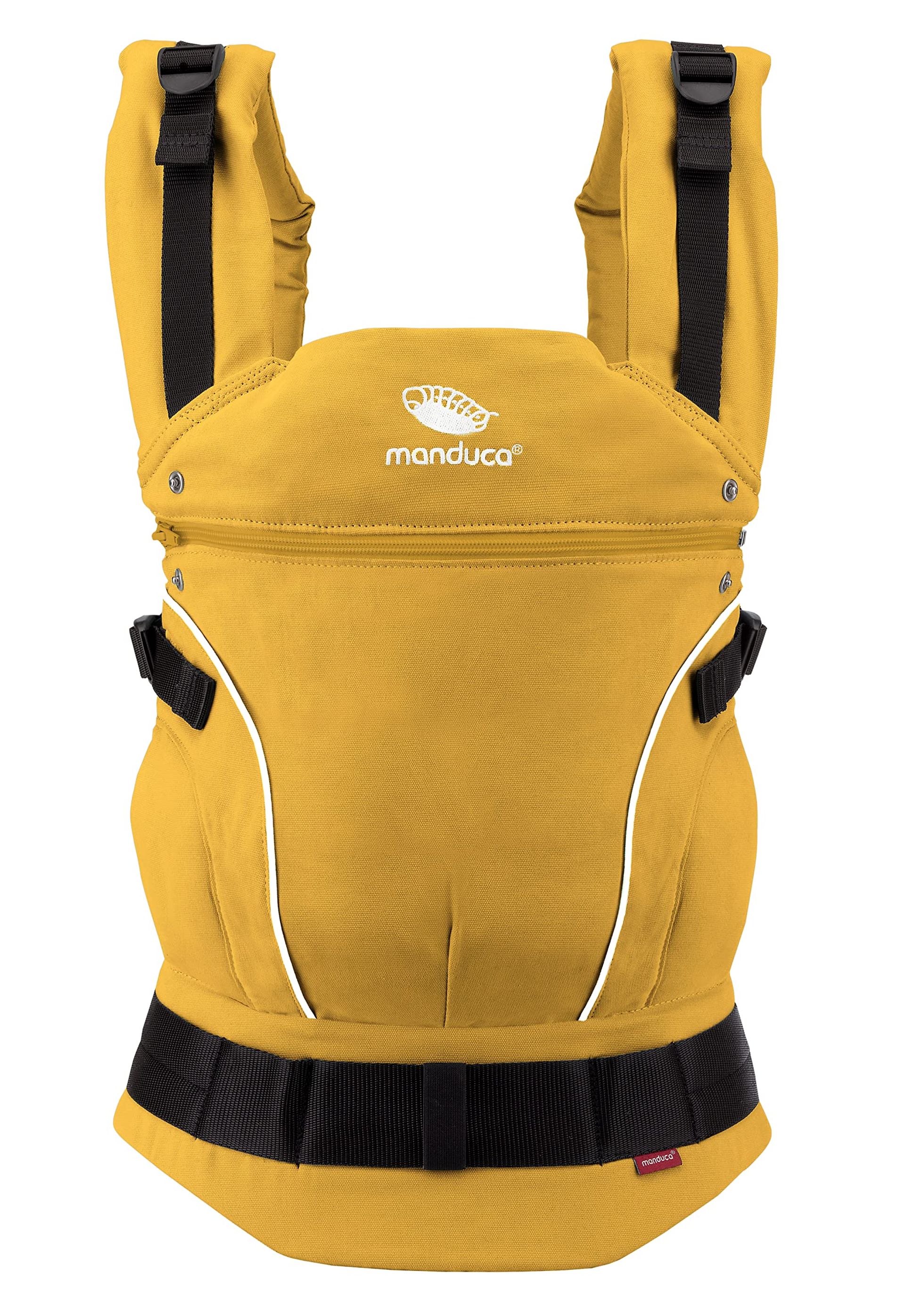 Adjustable Baby Carrier with 3 Carrying Positions Organic Cotton Ergonomic Design - Gold One Size