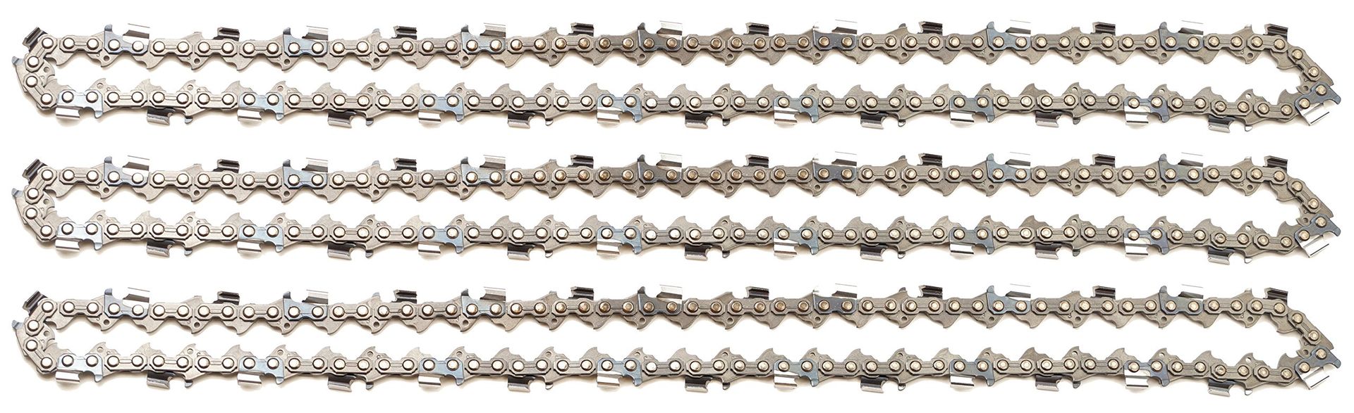 Saw Chains 3/8" Pitch .063" Gauge 60 Links Fits Stihl Chainsaws - Silver 16 Inch