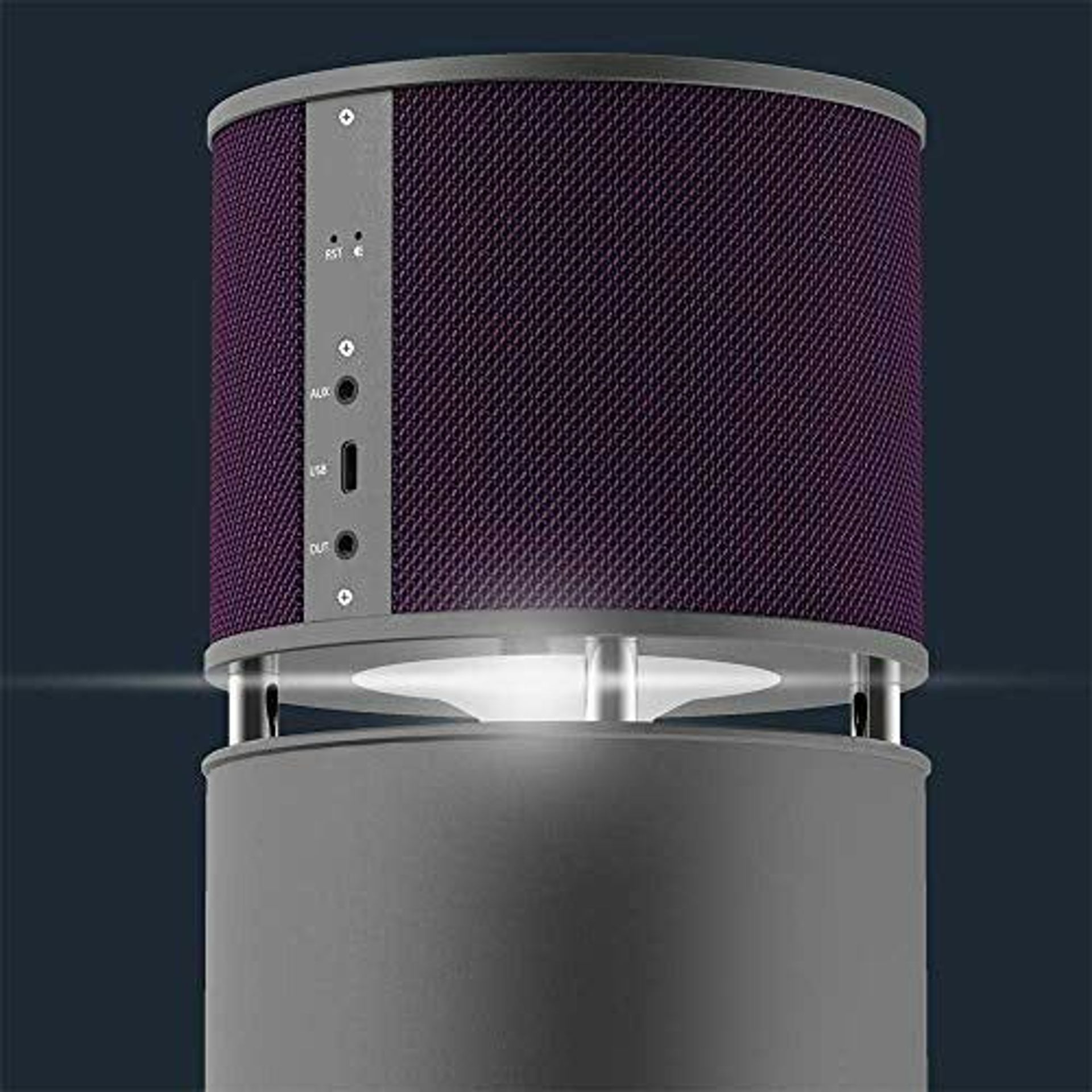 100W Bluetooth Speaker, ABRAMTEK E600 Portable High Power Wireless