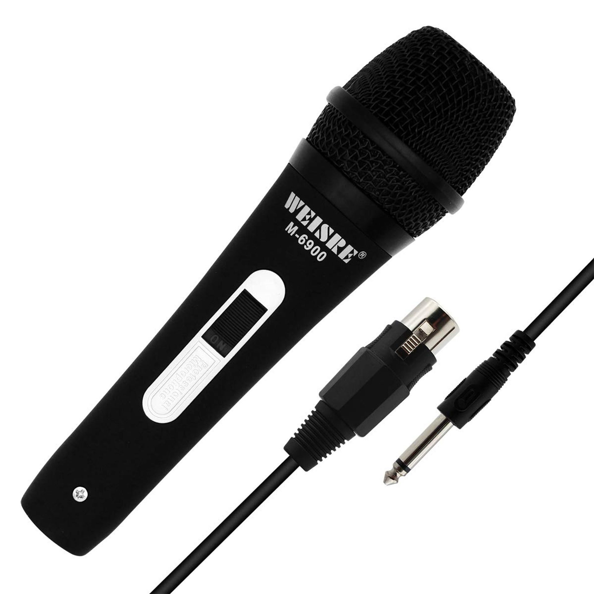 Professional Dynamic Vocal Microphone Unidirectional Handheld for Stage, Karaoke and Recording - M-6900
