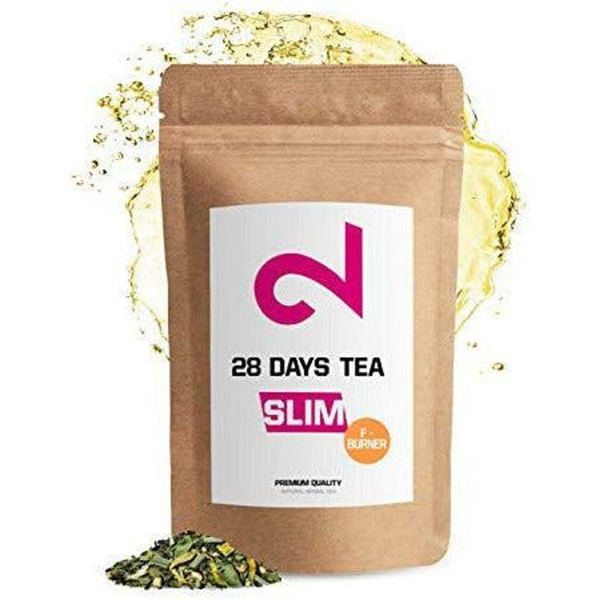 DUAL SLIM-28 Days F-Burner Tea | For Women & Men | Traditional Active Her
