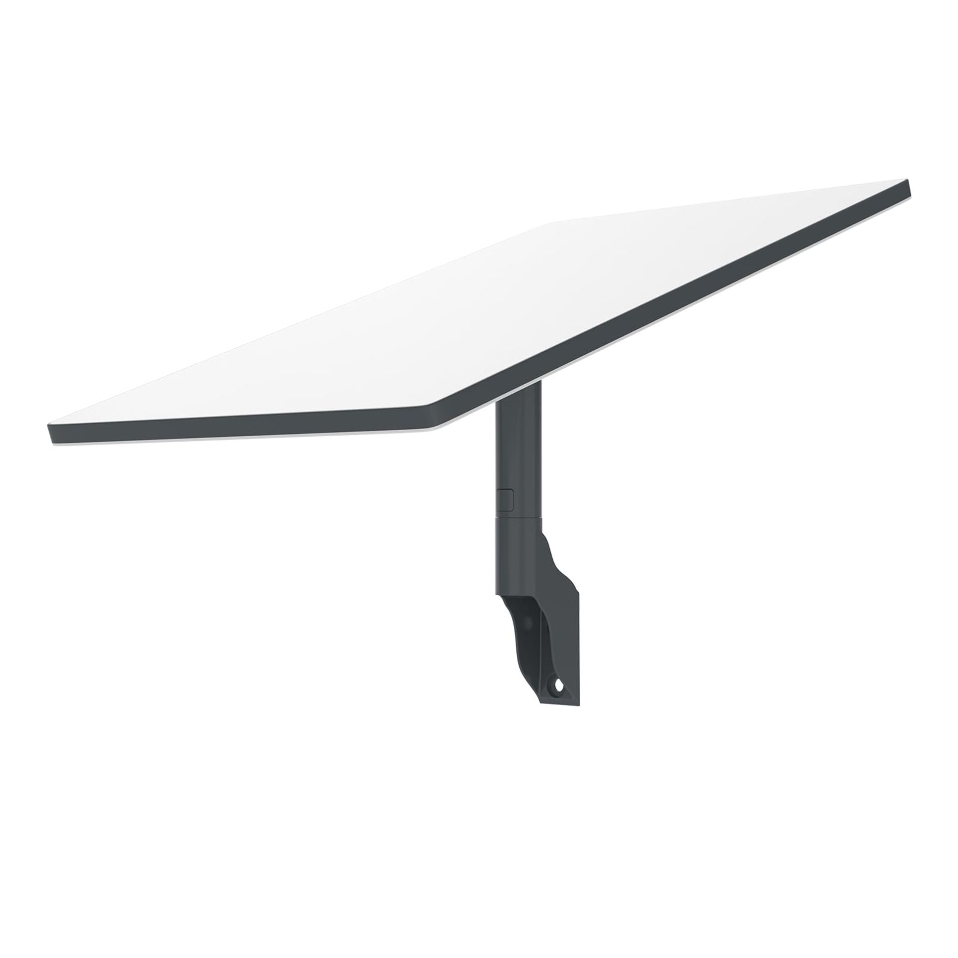 Starlink Gen 3 Short Wall Mount Bracket Stable Support [Never Slip & Fall] for Starlink V3 Internet Kit - Grey 5003+5008+1209