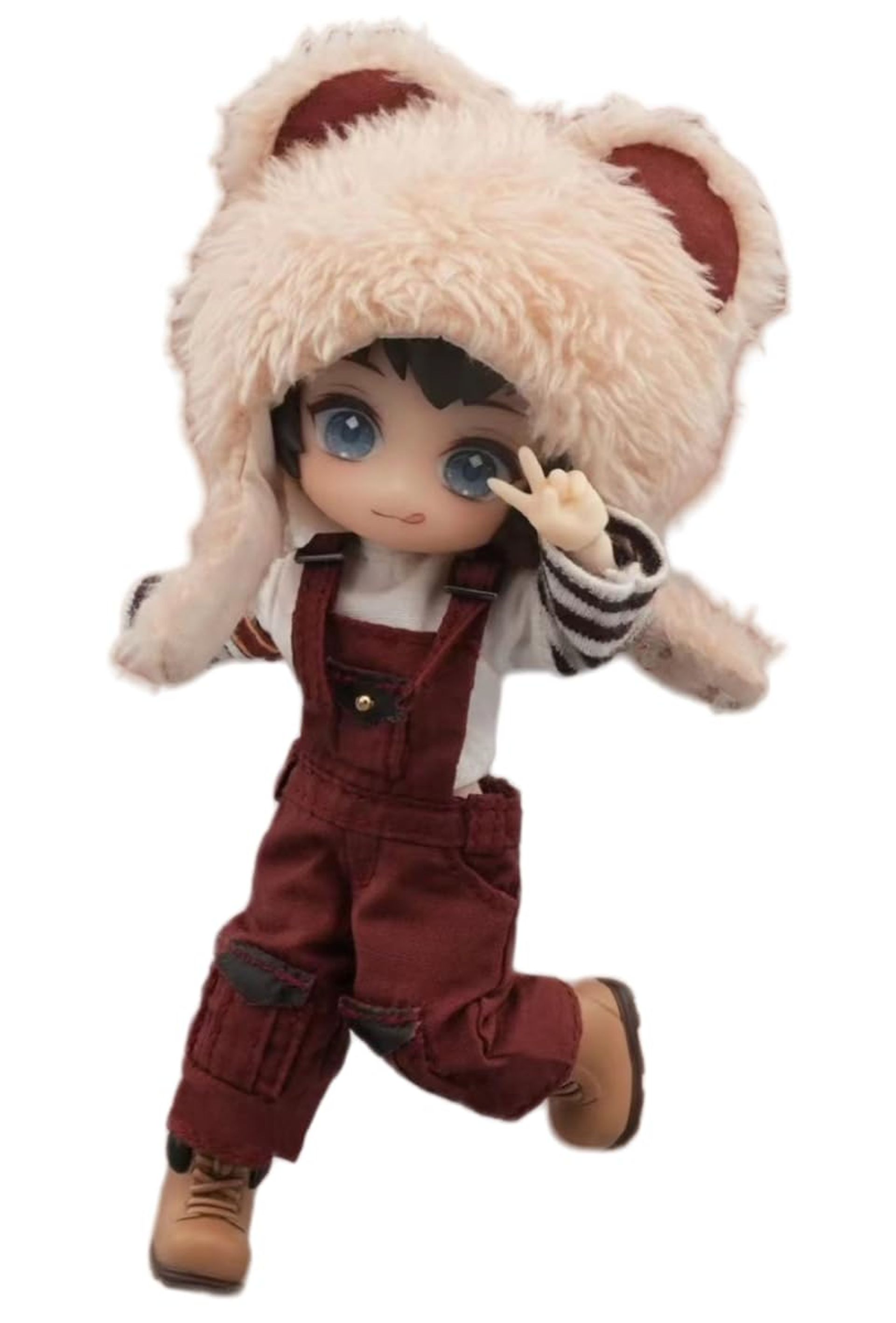 KEMO XII Collectible Action Figure Seamless Anime-Style Figurine 1:12 Scale - Kumakichi WAWA01