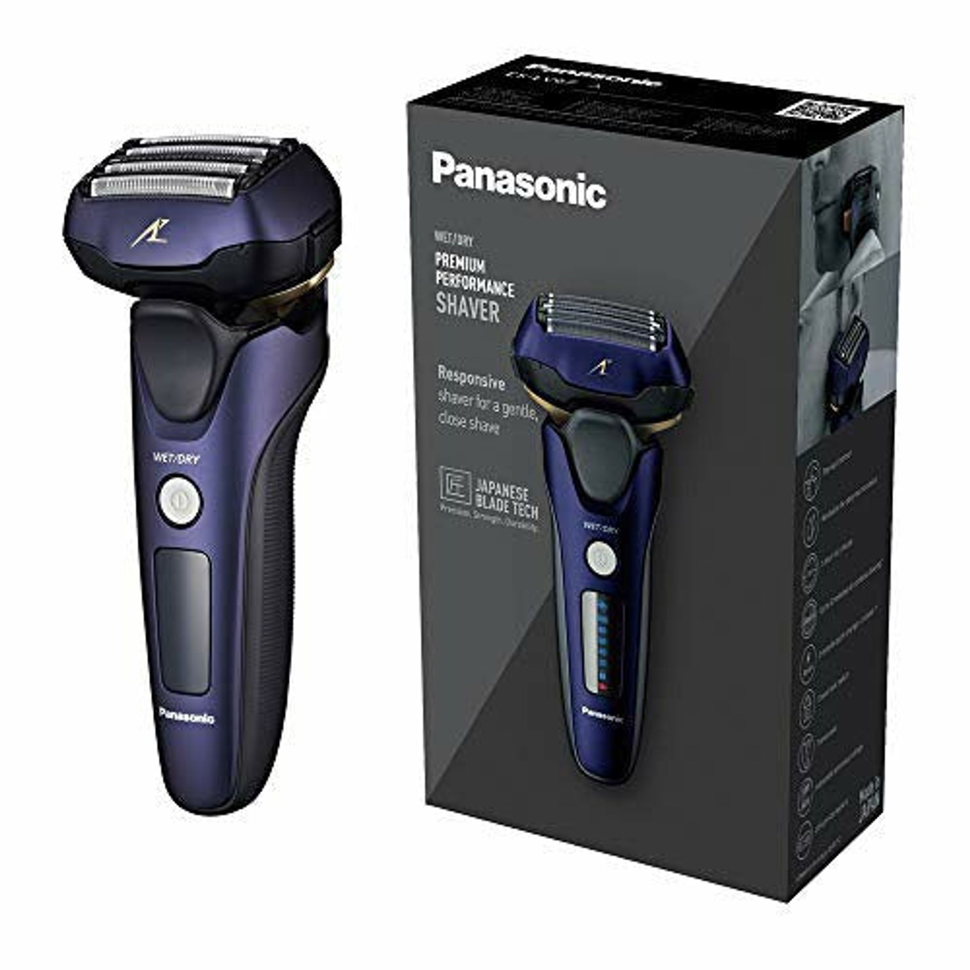【新品未開封】Panasonic ES-LV67-K BLACK Panasonic ES-LV67 Wet & Dry Electric 5-Blade Shaver For Men, UK 2