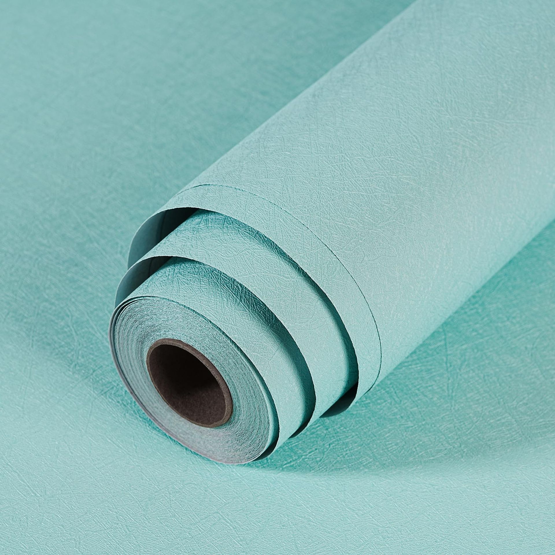 Peel and Stick Wallpaper Self Adhesive Easy Apply Wall Covering for Home Décor, Furniture and Door Makeover - Blue 40 x 760 cm