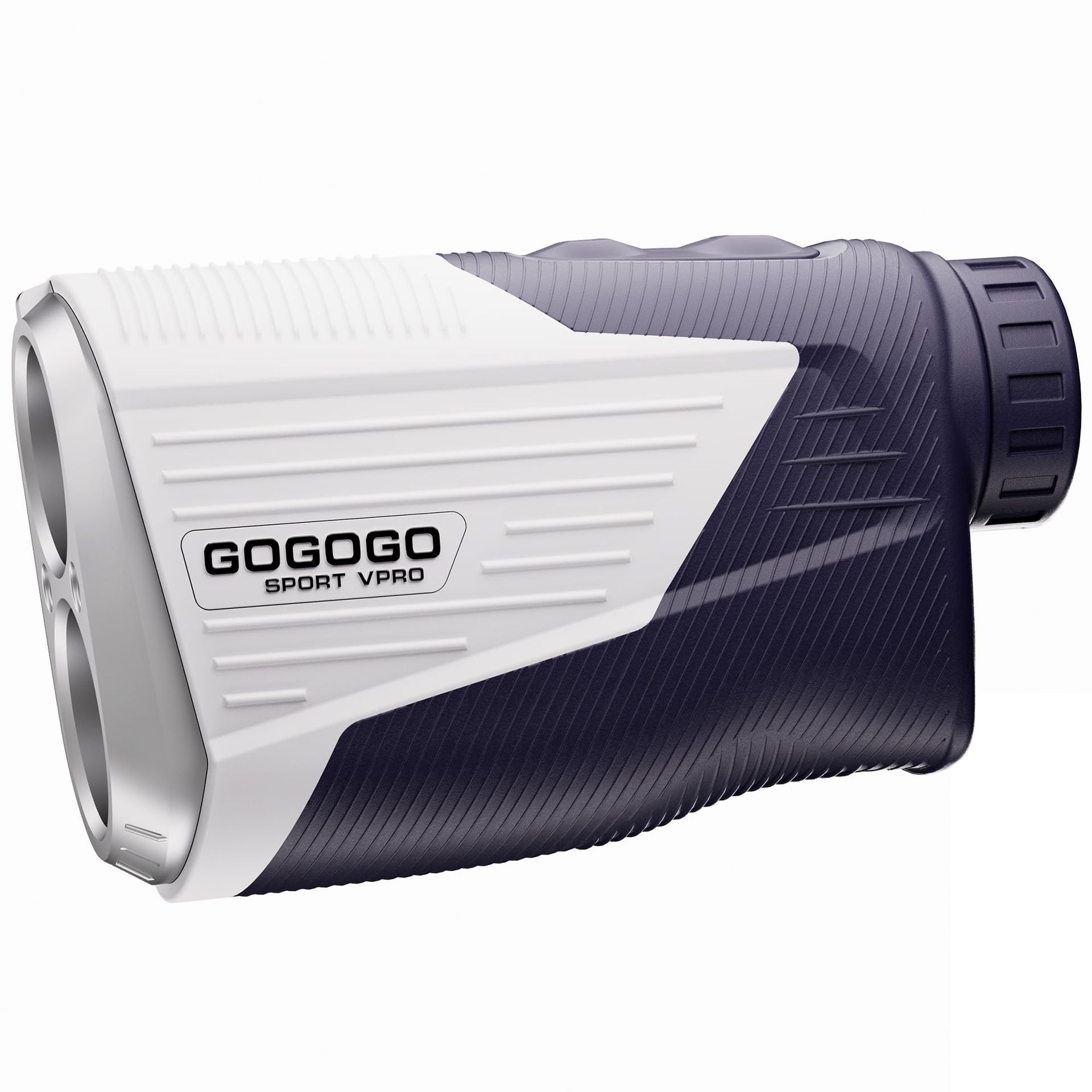 Golf Range Finder 1500/2500 Yards with Slope On/Off 7X Magnification ±0.5 Yard Accuracy Rechargeable Magnetic Mount - Black GS91