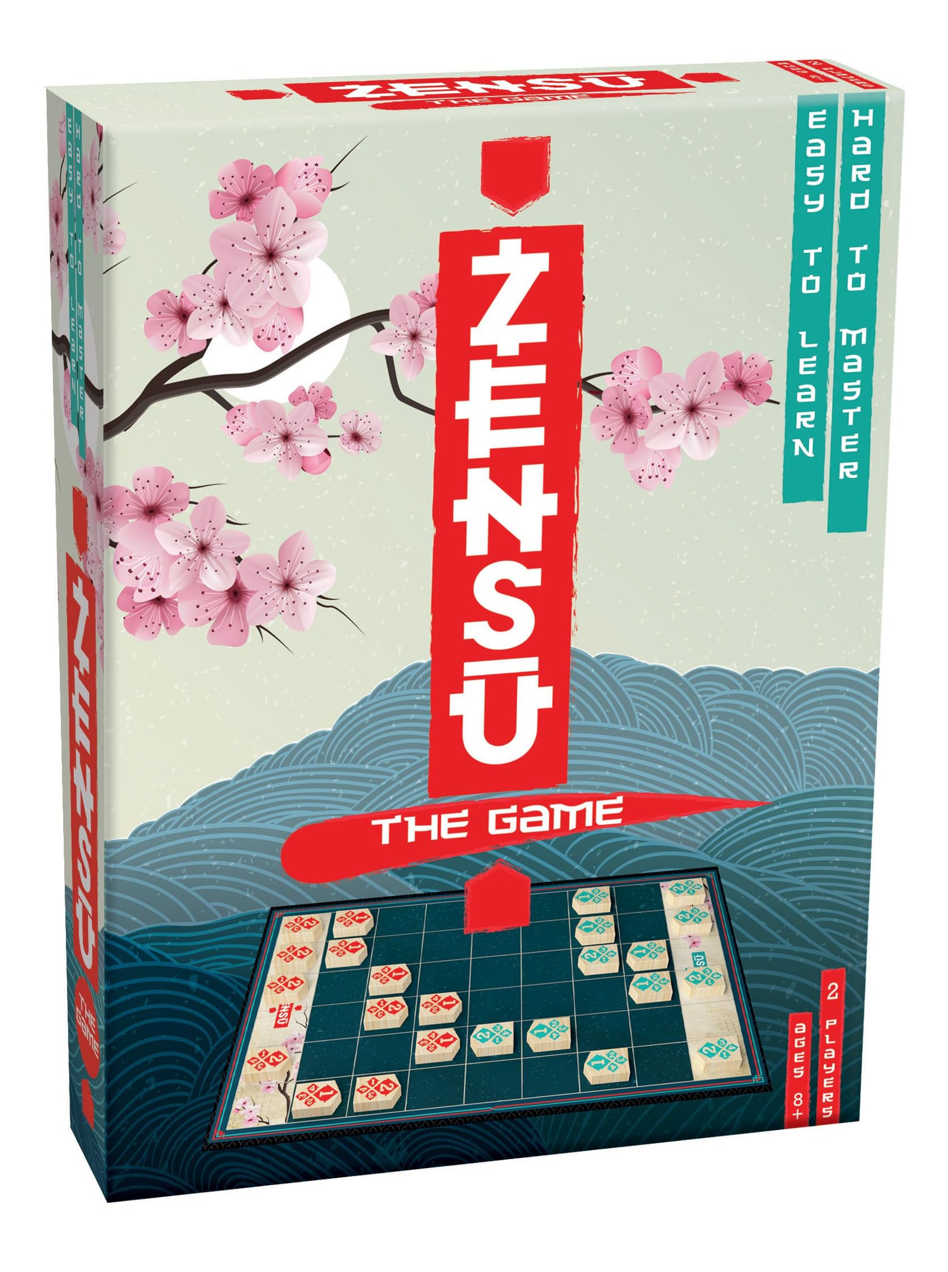 Zensu Strategy Board Game Stealth Skill Tactical Wooden Pieces - Multicolour One Size