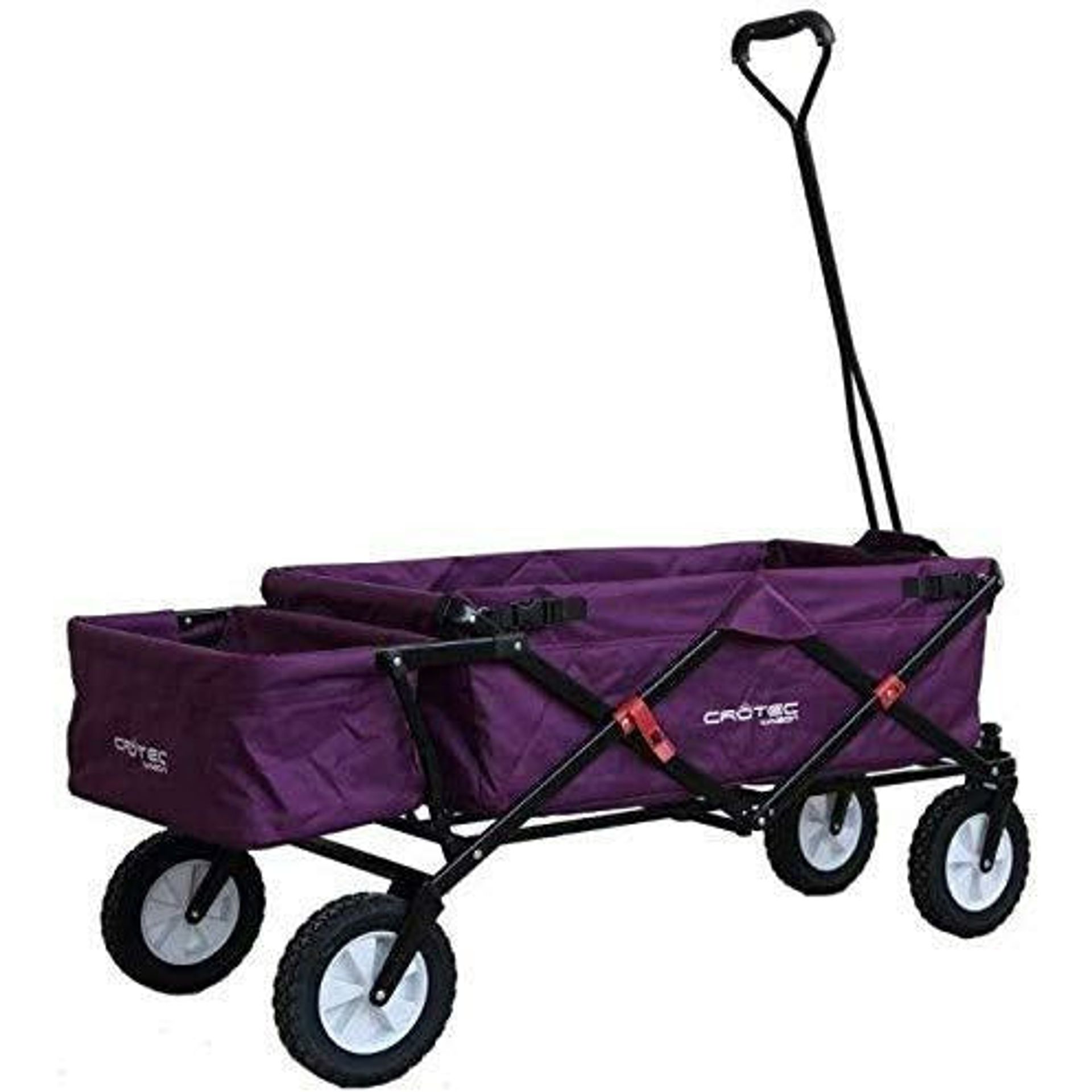 The Original Crotec CT200 Folding Hand Wagon-Camping-Garden-Festival