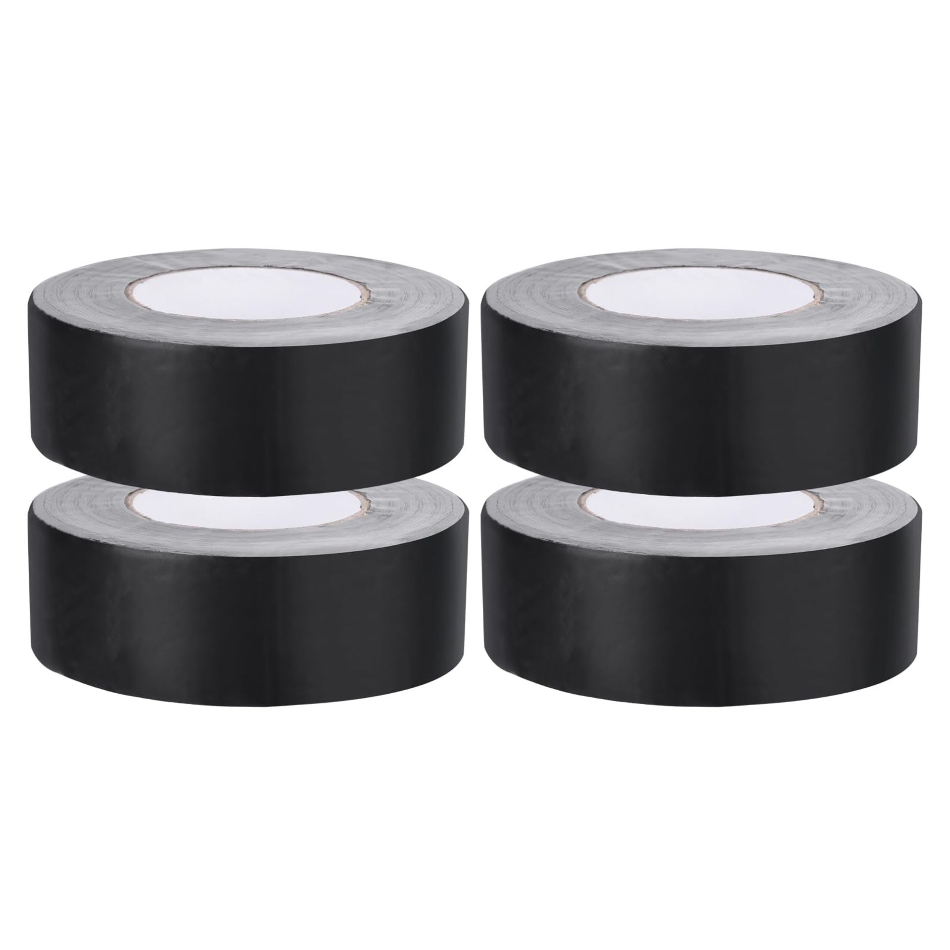 Butyl Joist Tape Self-Adhesive Waterproof Flashing Tape for Decking Beams and Roofs 4 Rolls 2in x 50ft - Black 2" x 50'