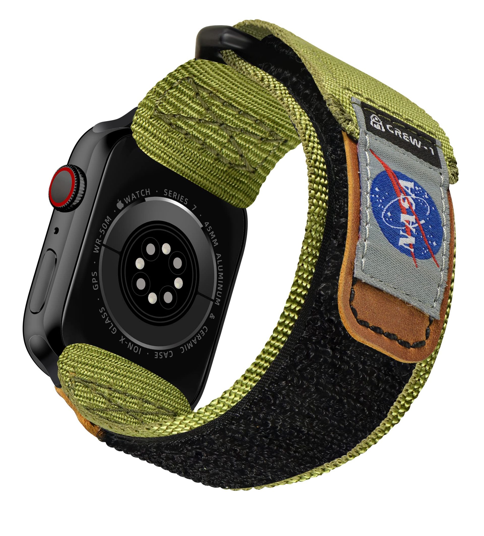 Apple Watch バンド Made For Apple Watch Band, NASA Licensed Rugged Nylon Leather