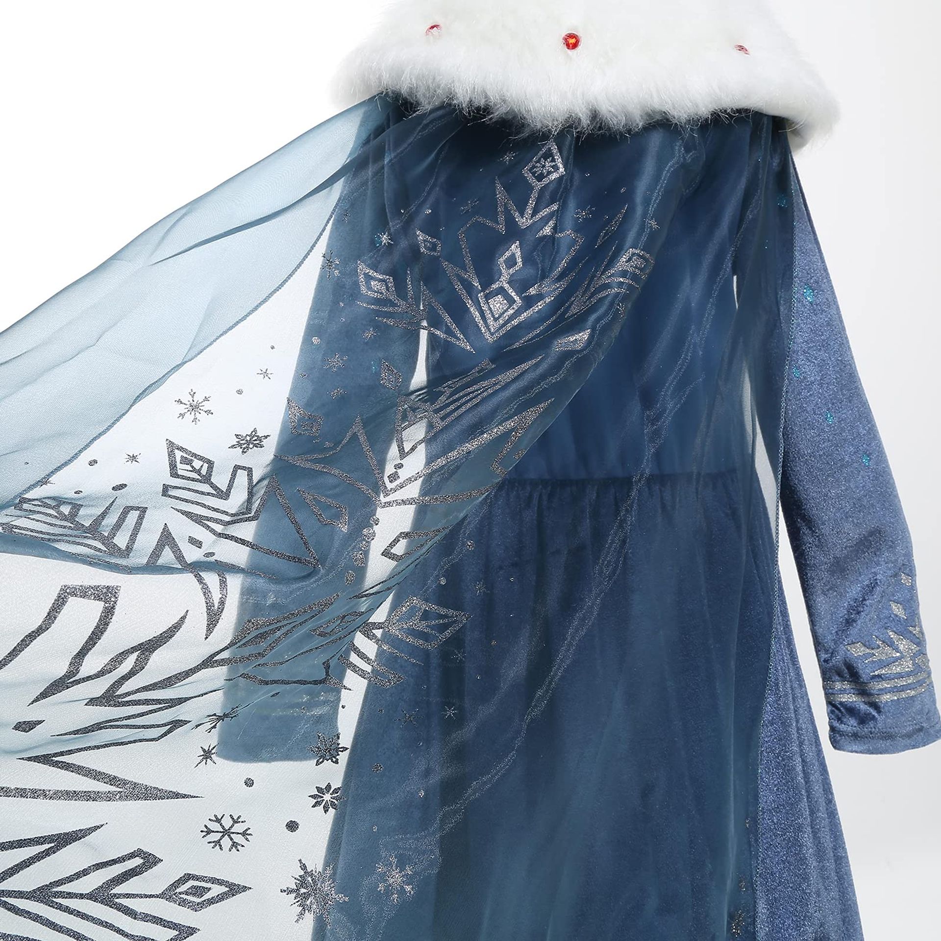 sachin and babi light blue dress Ice Princess costume