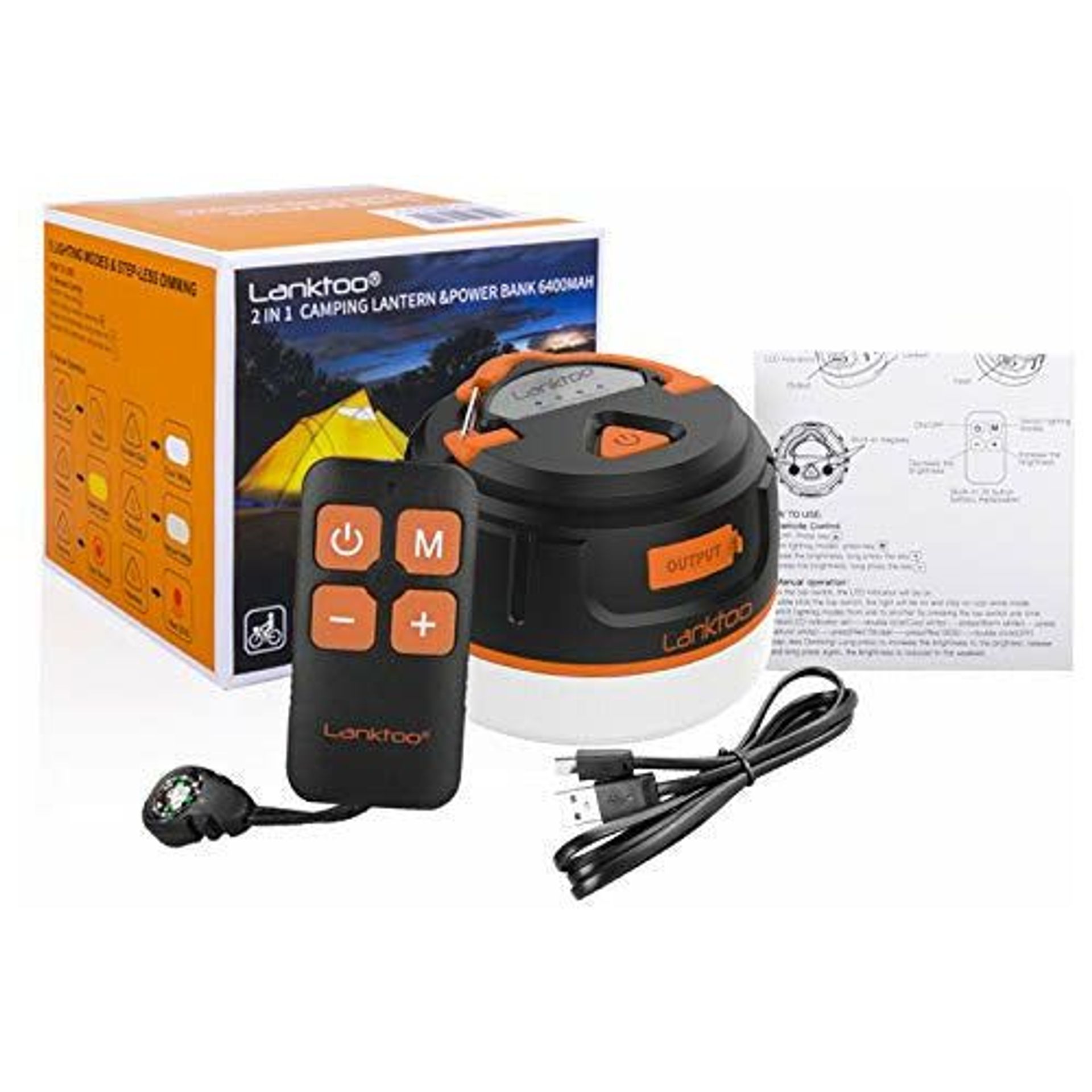 Flextail VILLA LANTERN - Lanterne de camp rechargeable FLEXTAIL