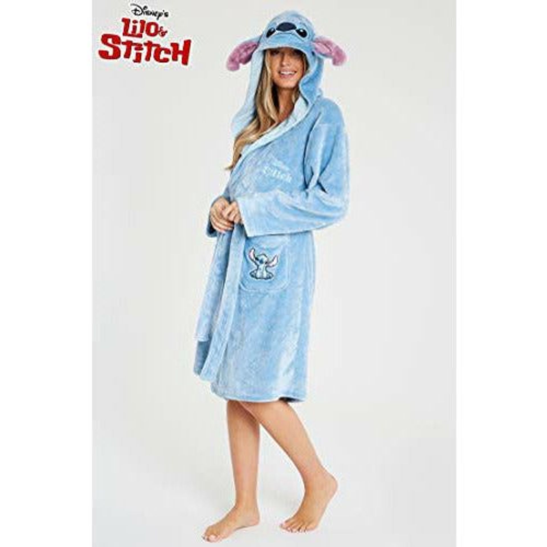 disney dressing gown ladies Disney The Nightmare Before Christmas Women's Hooded Dressing Gown