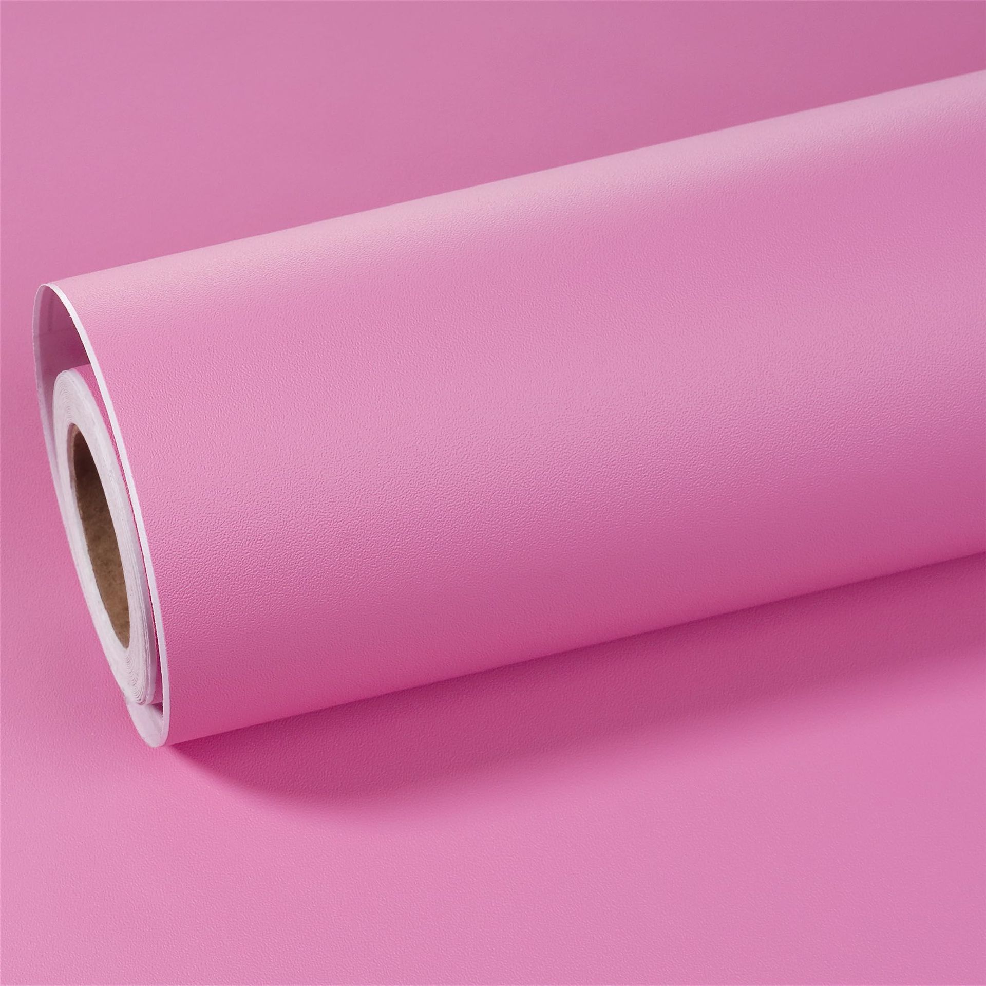 Peel and Stick Wallpaper Waterproof Removable Vinyl Film for Walls, Furniture and DIY Décor - Pink 40cm×7m - Valentines