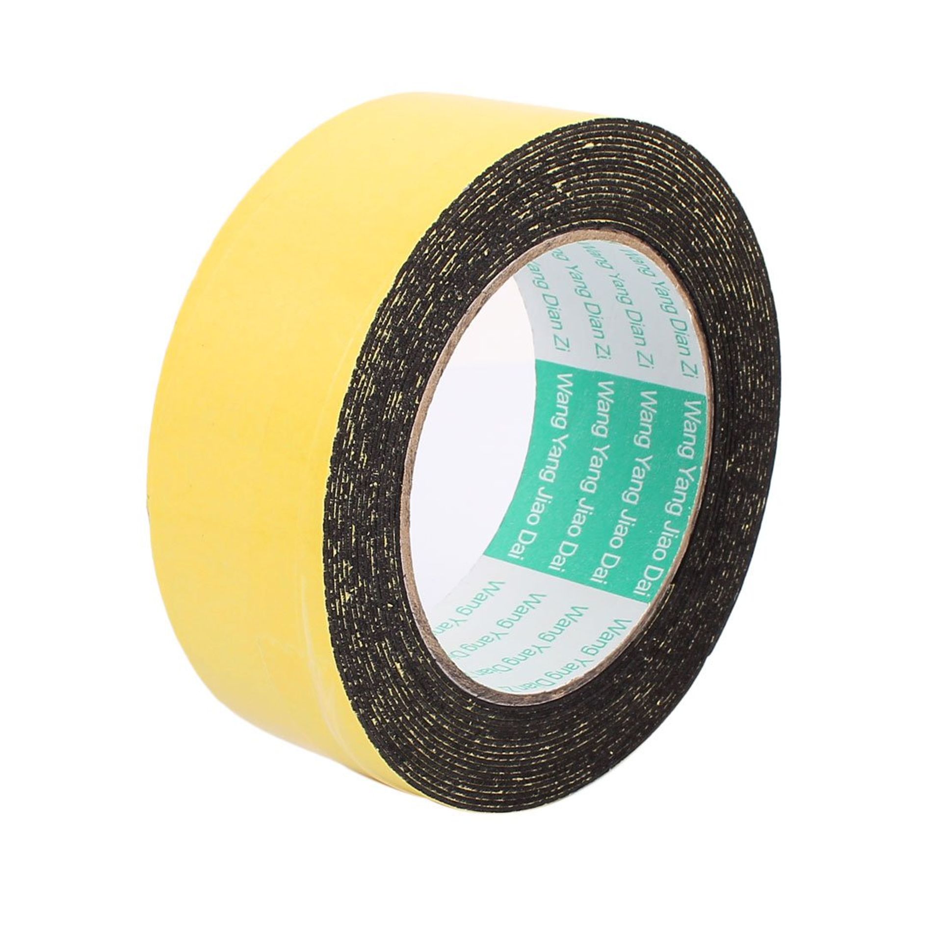 Uxcell 2Pcs 40mm X 1mm Self-Adhesive Shockproof Sponge Foam Tape, 5M For