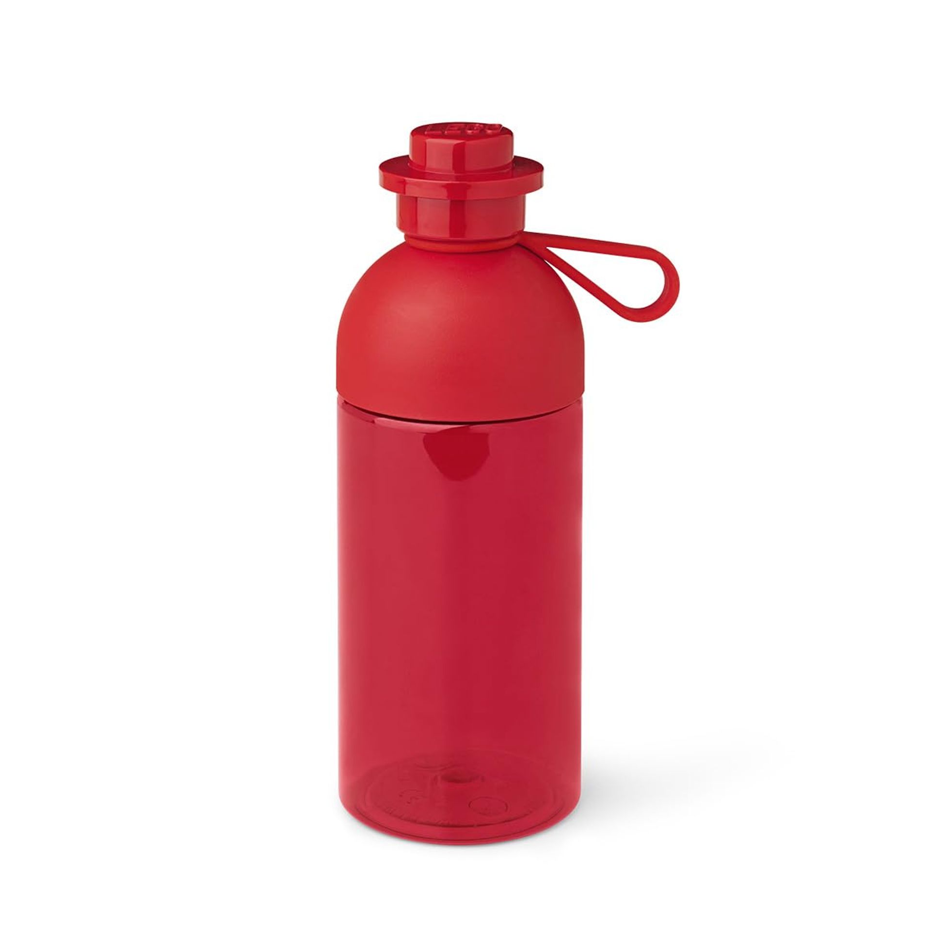 LEGO Hydration Bottle for Kids, 500ml Red, Reusable & Dishwasher Safe