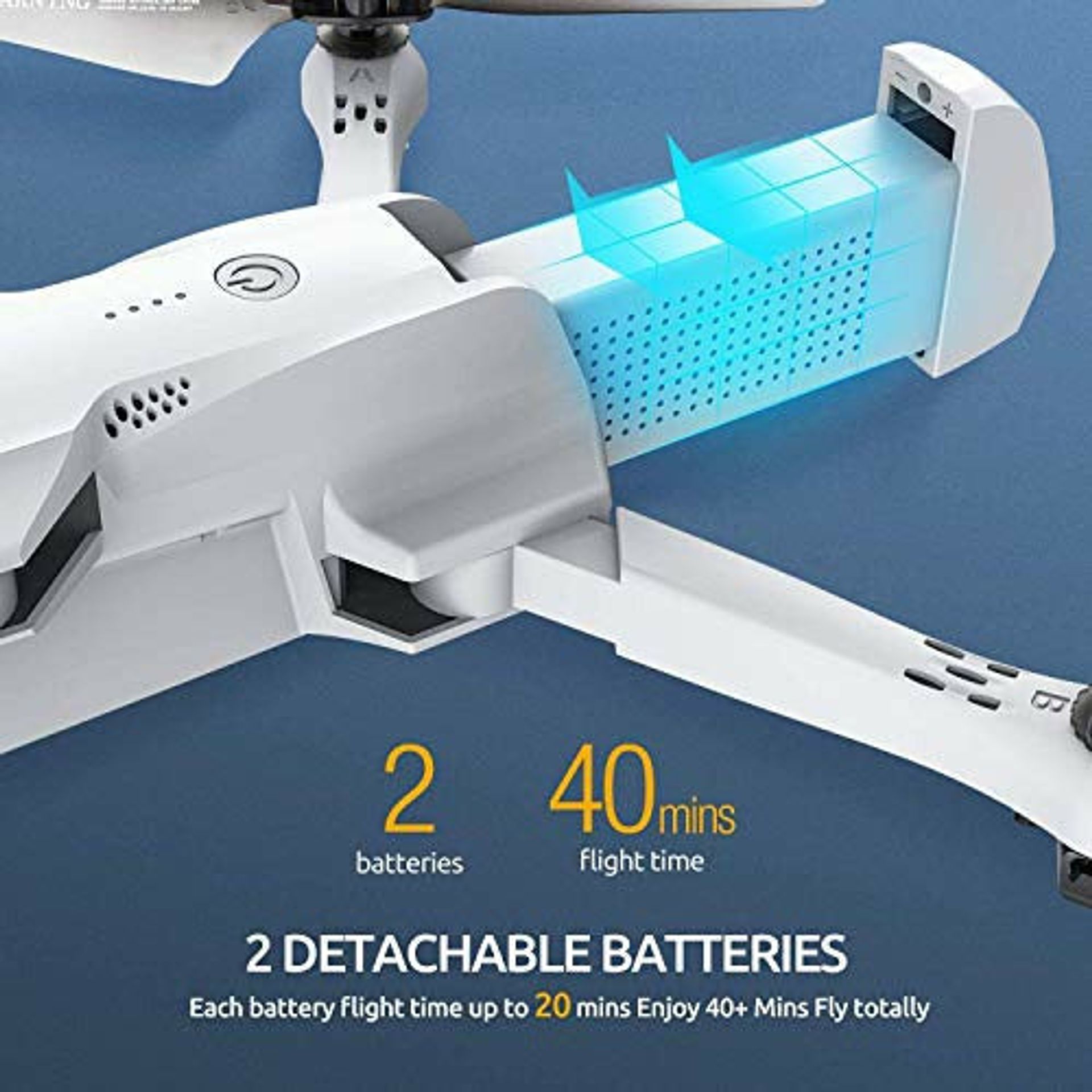 Tomzon D65 GPS Drone With 4K Camera For Adults, FPV RC Quadcopter