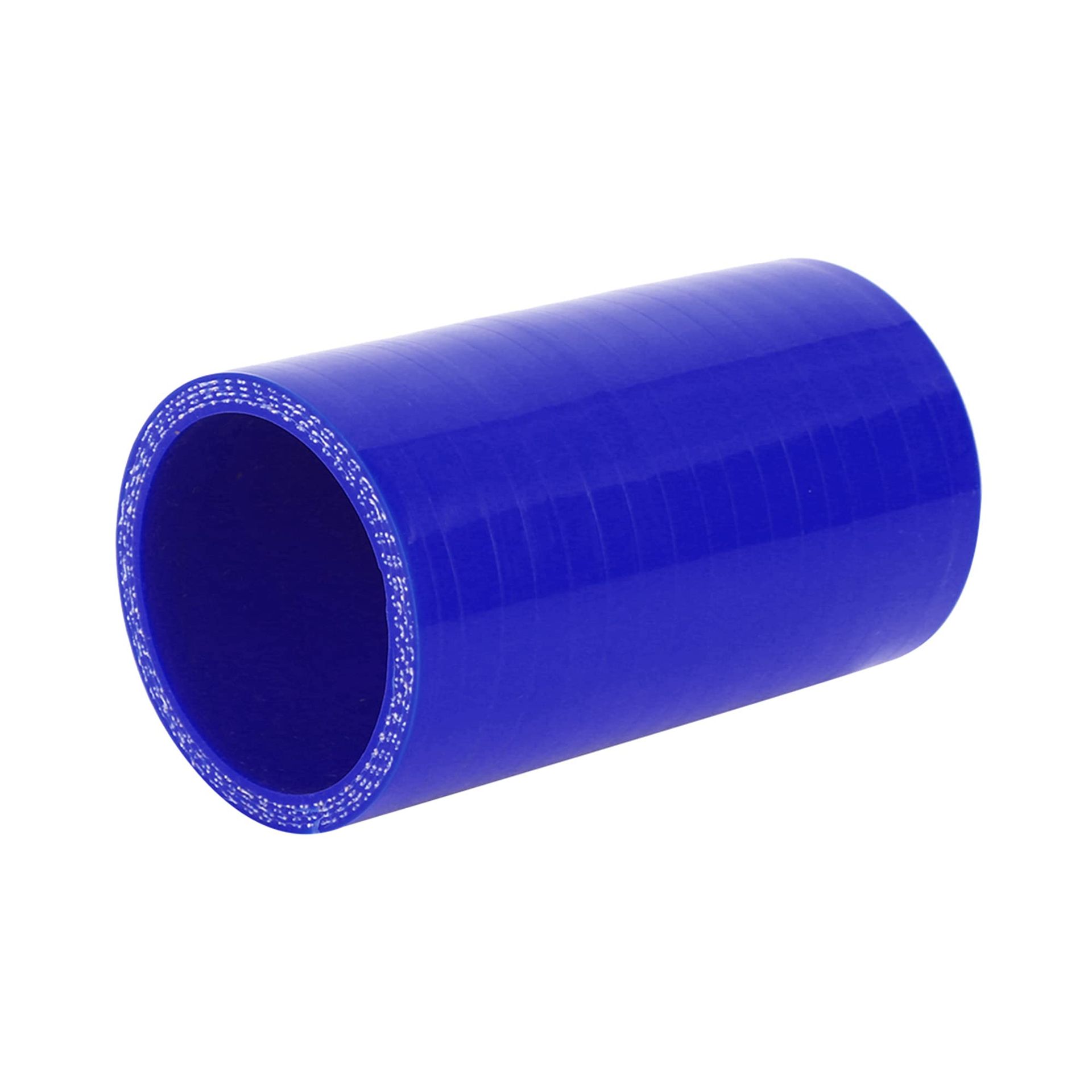 Durable 50mm Blue Silicone Hose Coupler - Anti-Corrosion, High Temp Resistance, Engine Cooling