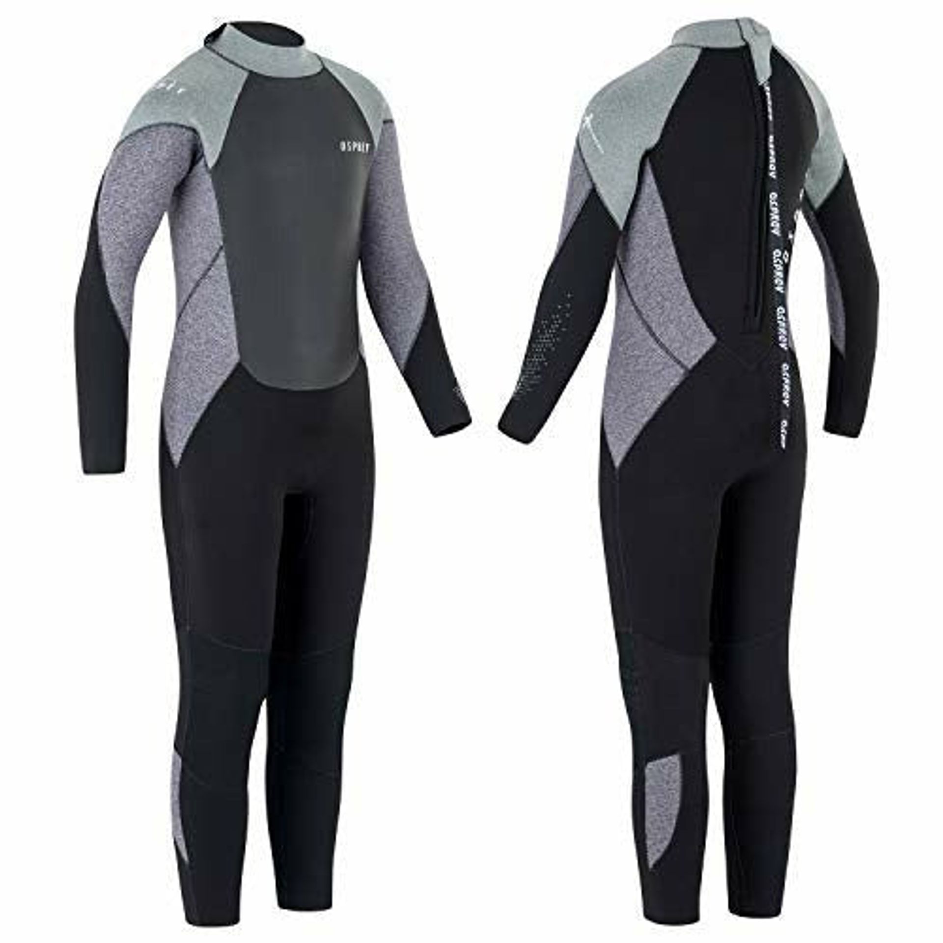 Osprey Heren Origin 5mm volledige lengte wetsuit, rood, L UK