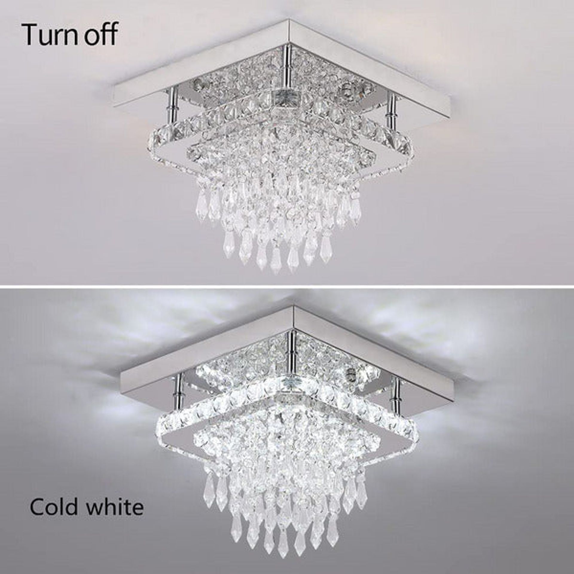 VETRULUS Modern Chandelier For Living Room Luxury Flush