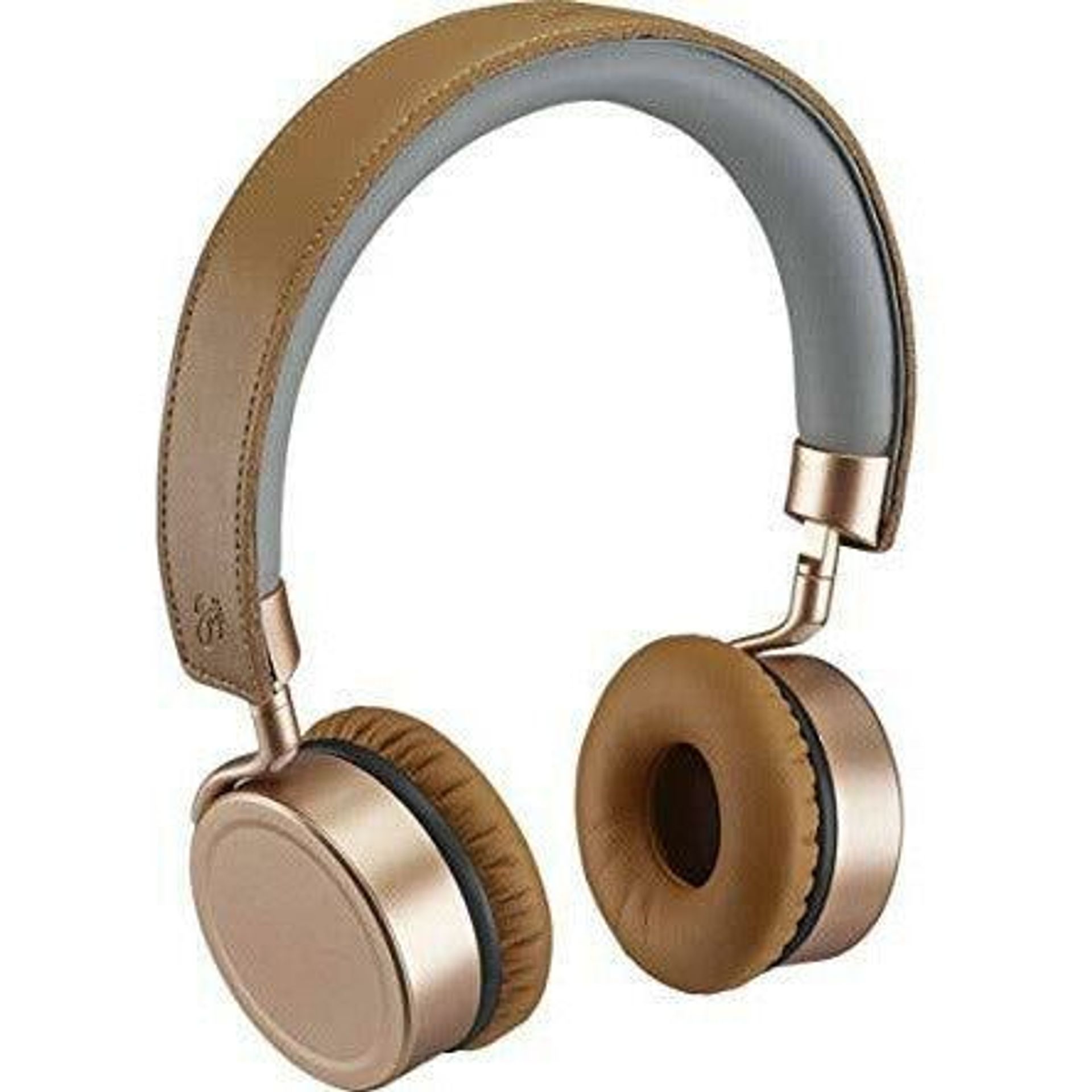 イヤホン iPhone8  headphone  box  judenki  gold Goji Collection GTCONRG18 On-Ear Headphones Wireless Bluetooth 3.5