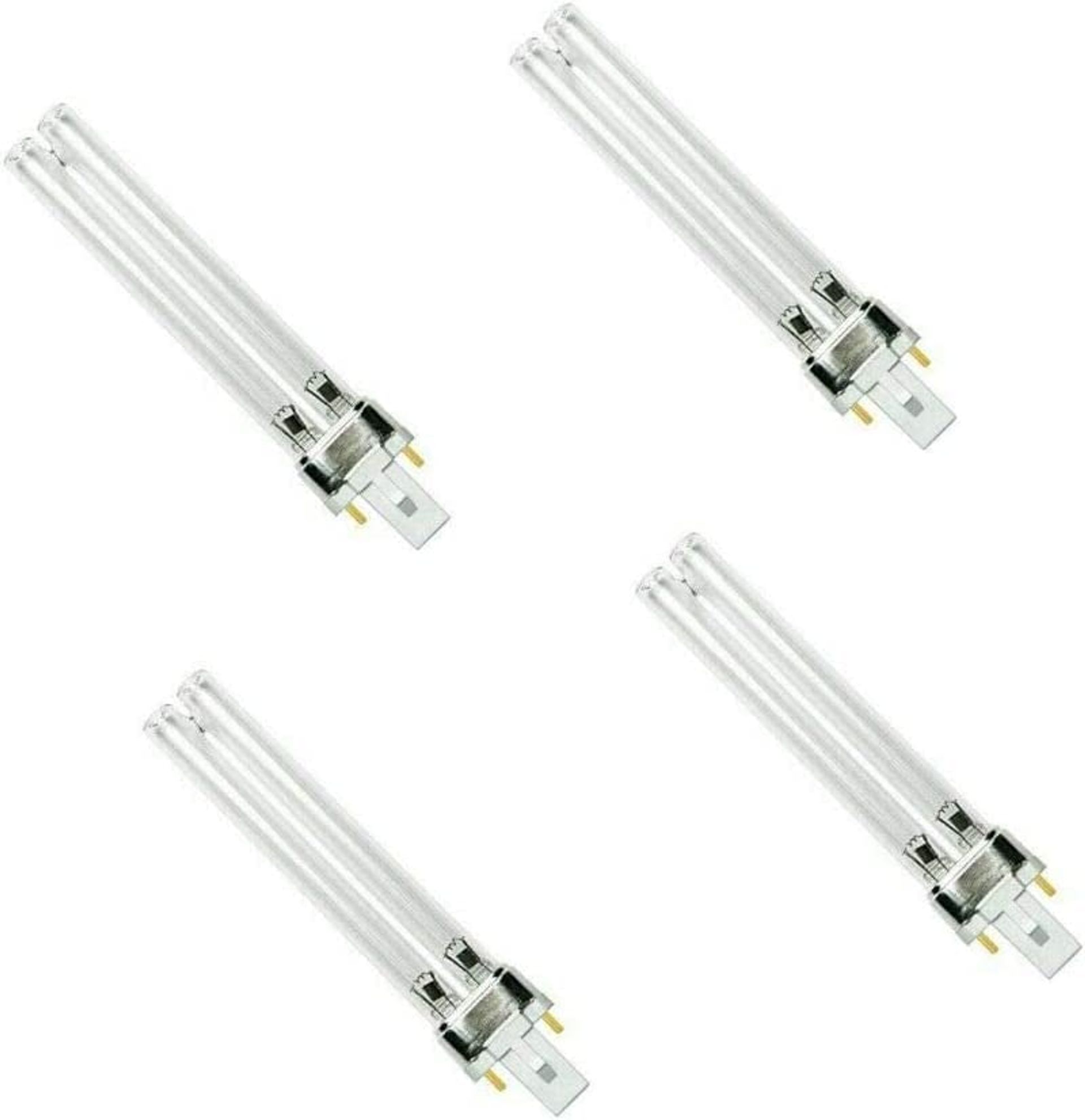UVC Replacement Bulb Lamp for Pond Filters and Clarifiers 5W-13W G23 Base - Clear 9W