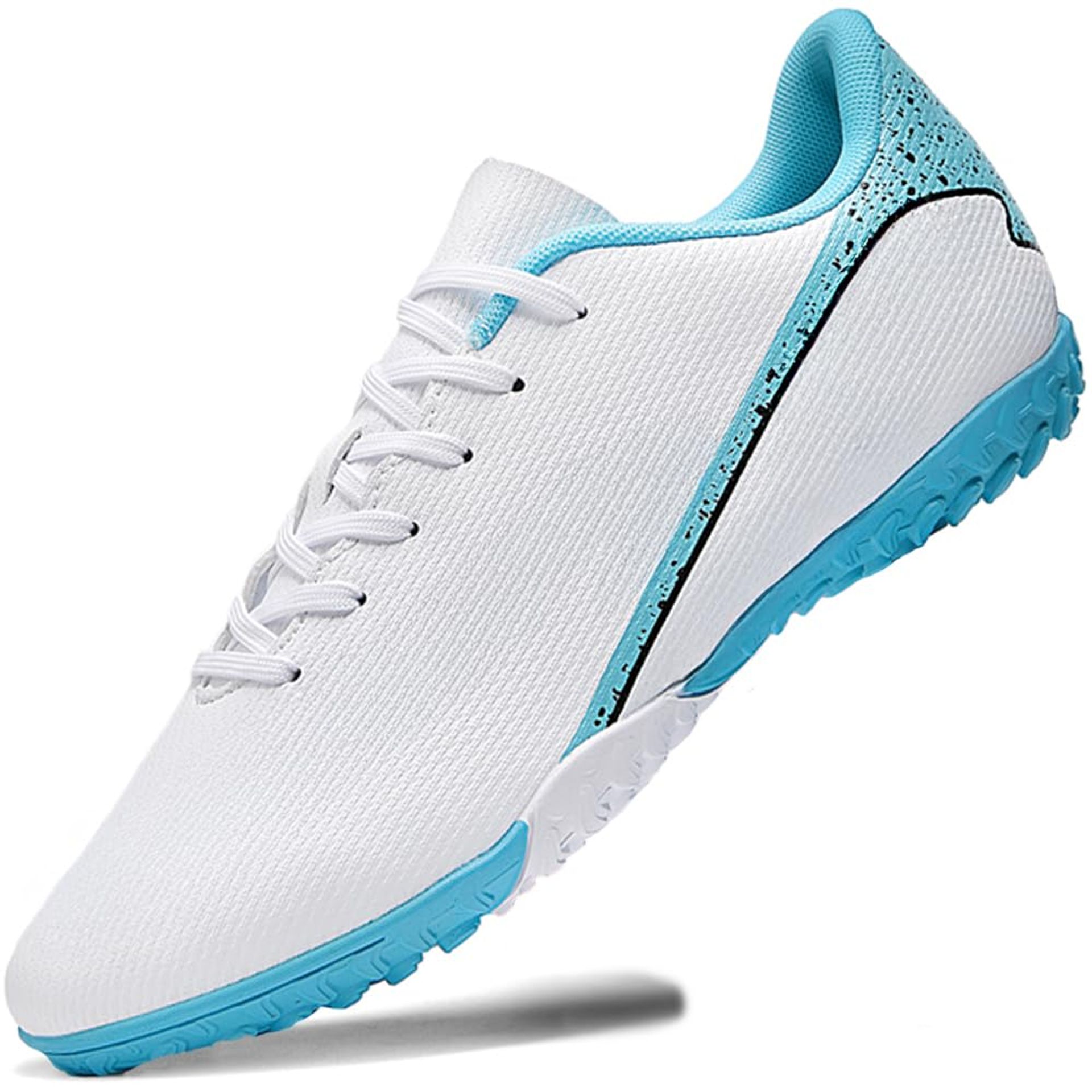 Kids' Football Boots for Boys & Girls – Breathable Training Sport Shoes, Unisex White Size 39 EU