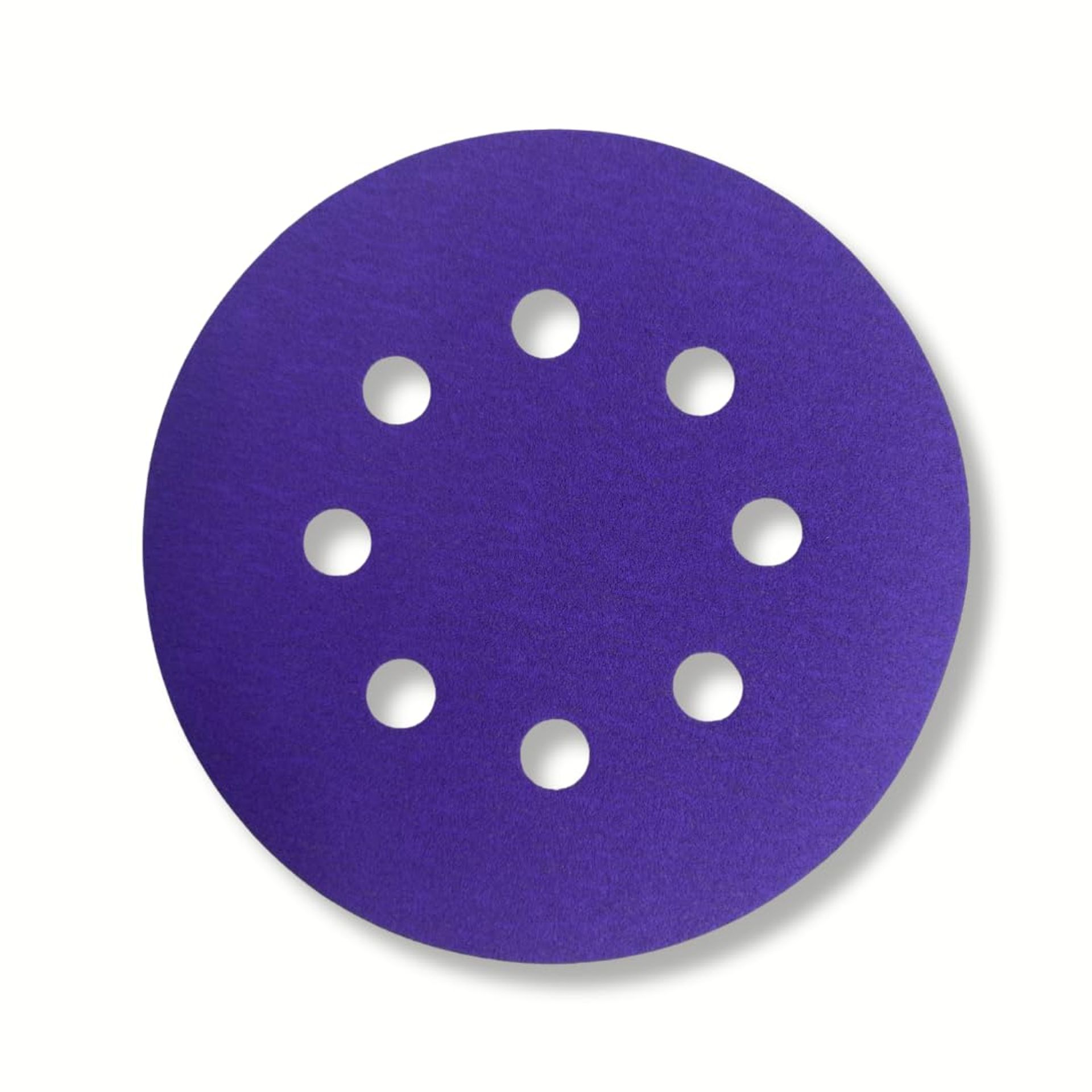 Circular Sanding Discs Hook & Loop Orbital Sander Use Assorted Grits 800-2000 Pack of 50 - Brown 6 Inch 8 Holes