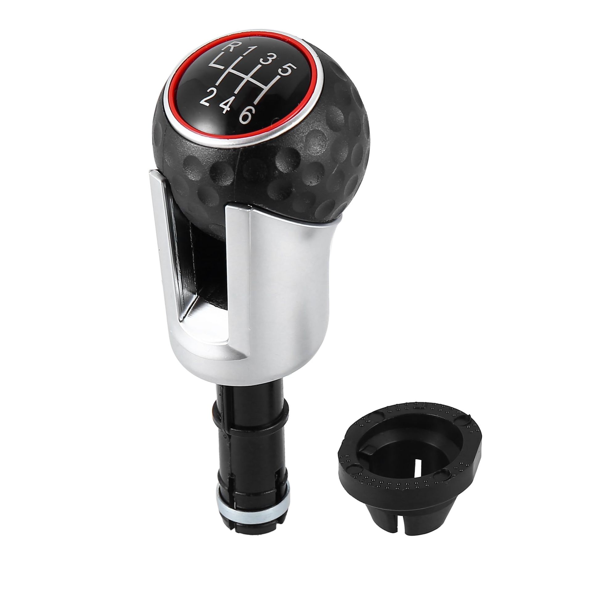 Car Gear Shift Knob 6 Speed Manual Stick Shifter Black ABS for VW Golf Jetta Beetle Scirocco