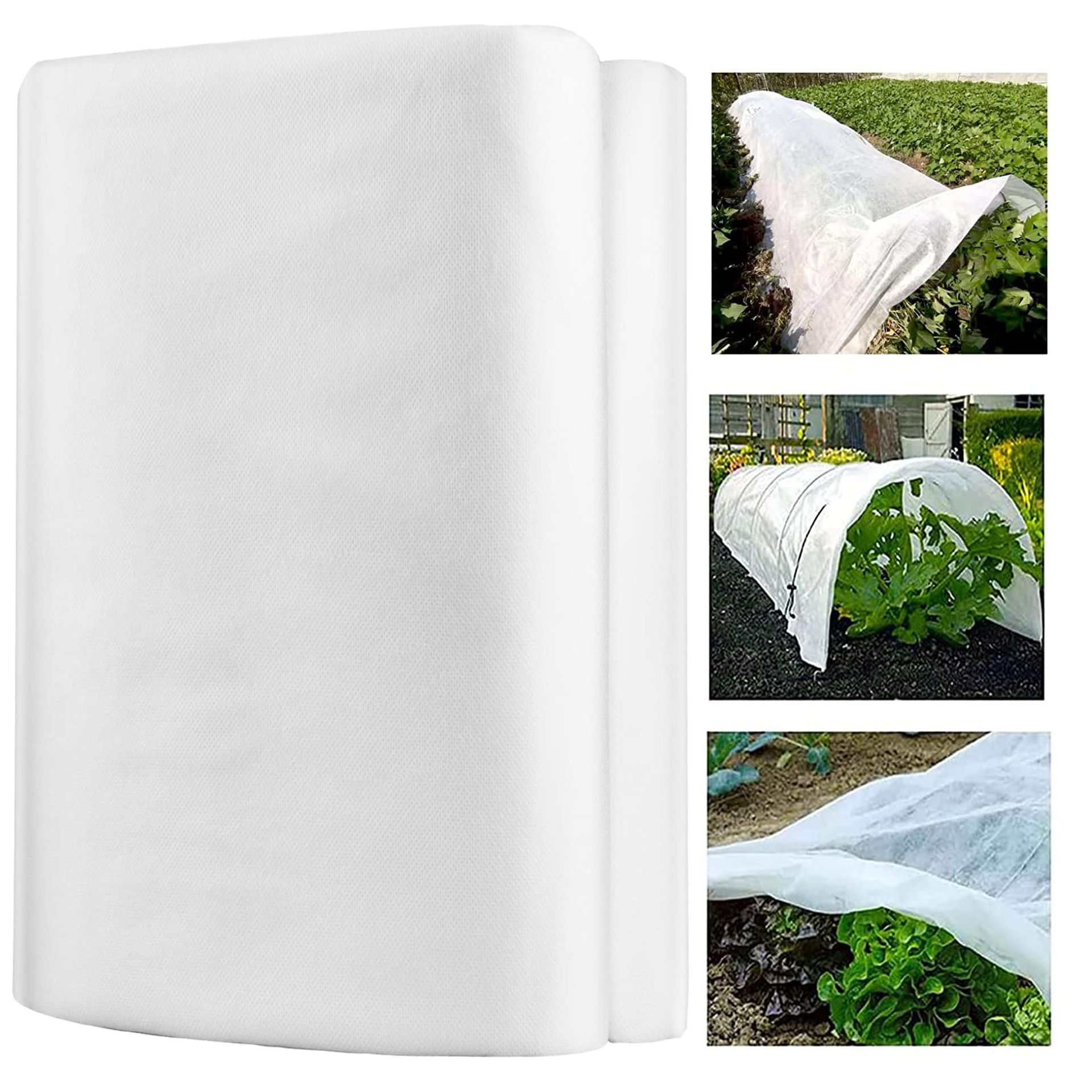 Garden Plant Fleece Frost Protector 2m x 5m - 40gsm Heavy Duty Winter Cover for Plants & Trees