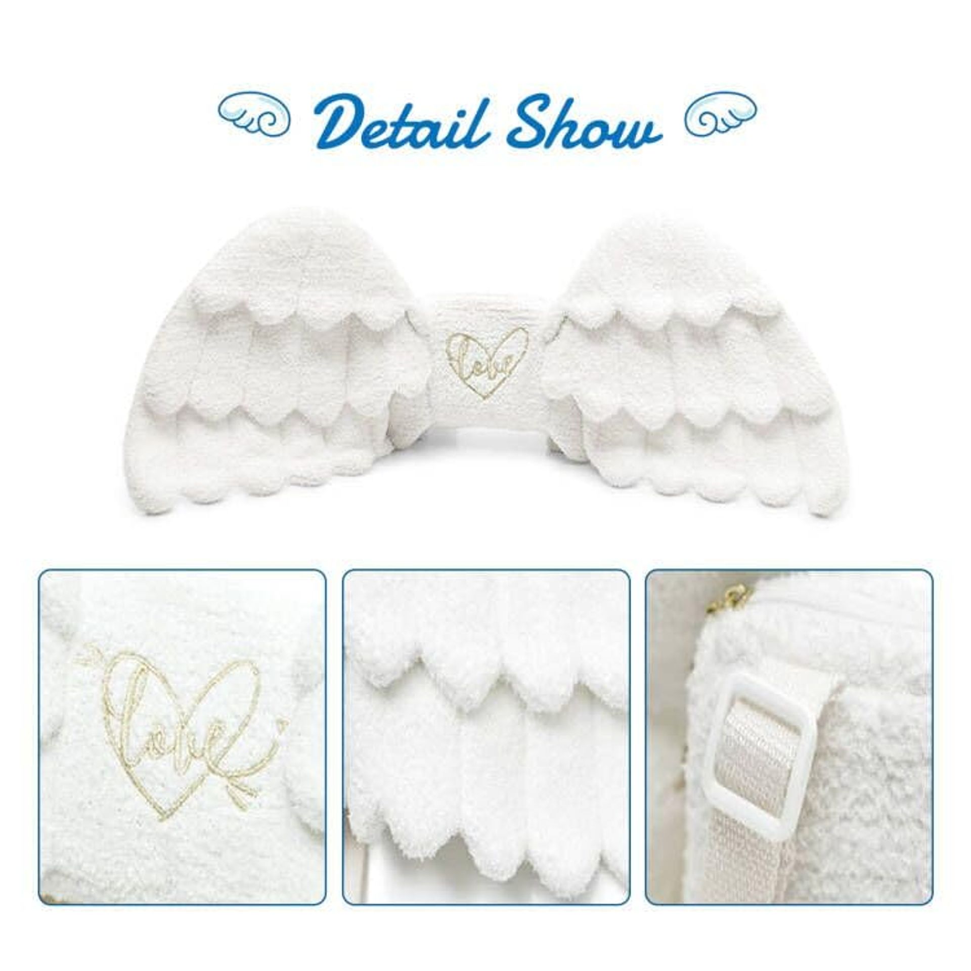 YOMORIO Womens Cute Wings Mini Bag Lolita Angel Bag Cosplay 