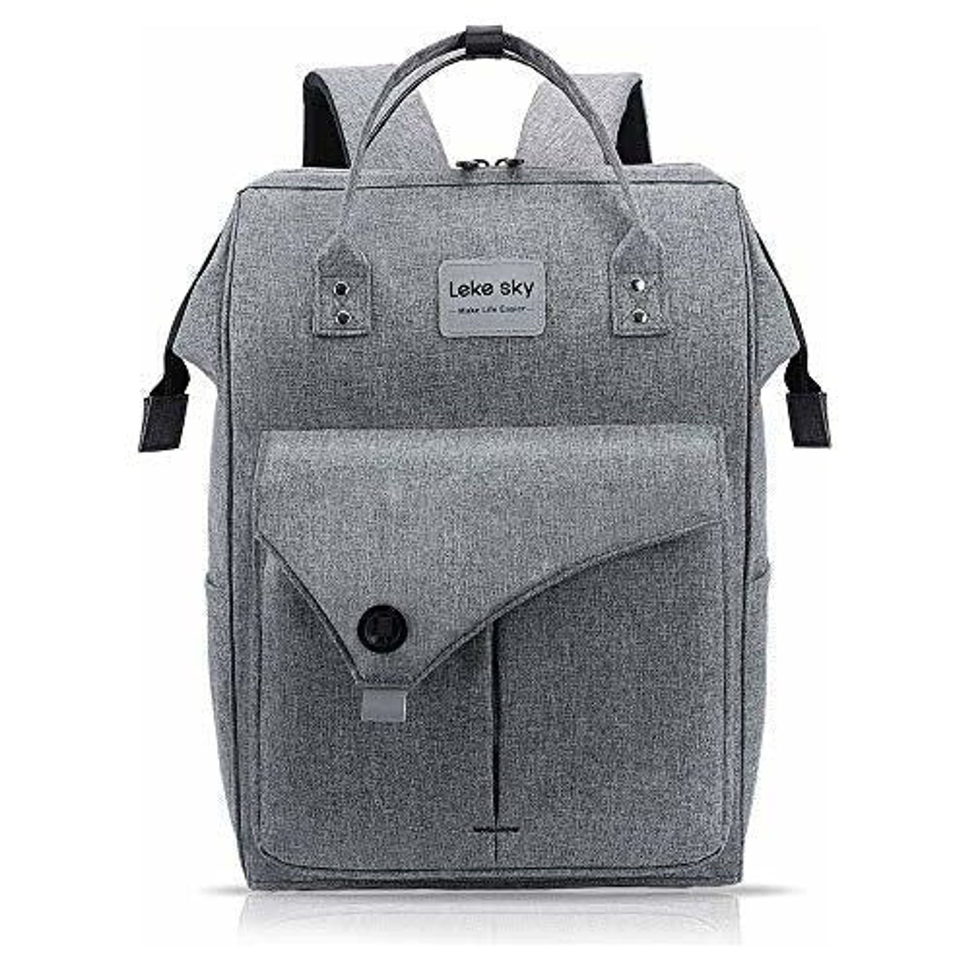 Lekesky Laptop Rucksack 15.6 Inch Computer Backpack School 