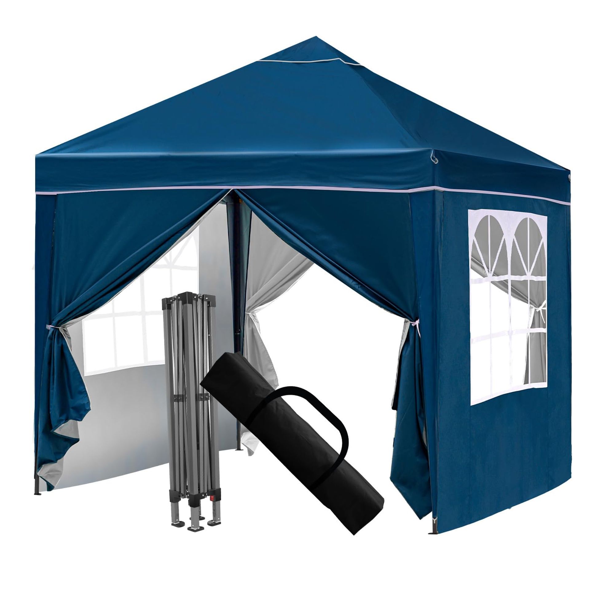 Pop Up Gazebo 2.5x2.5m with Removable Sidewalls, Waterproof & Sturdy Frame – Ideal Garden Shelter for Parties, Markets & Outdoor Events
