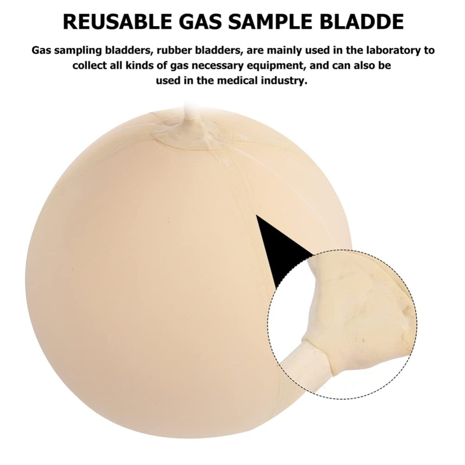 Iplusmile Reusable Sample Ball Bladder Gas Sampling Ball Bladder Gas Samp