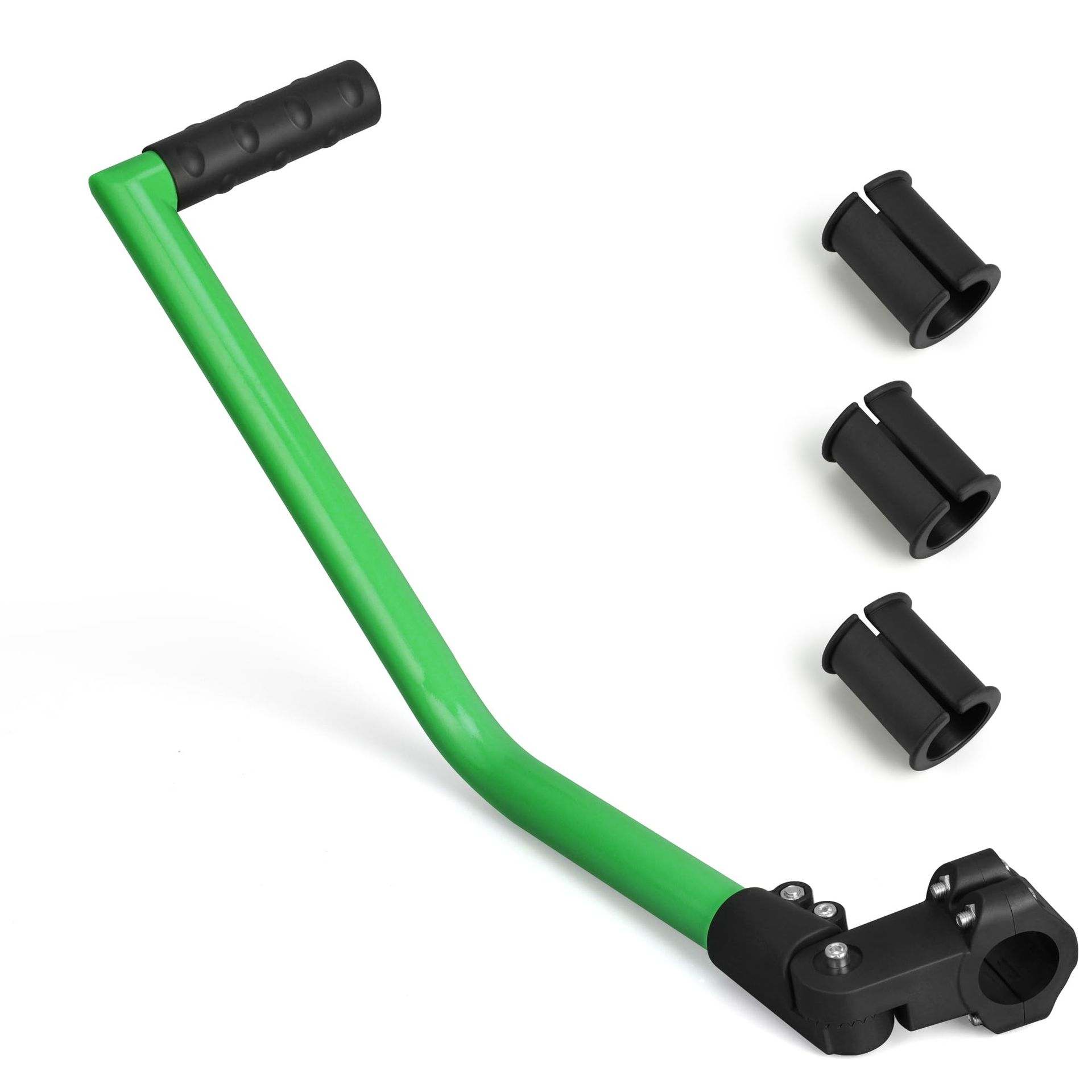 Ergonomic Trimmer Handle Extension for String Trimmer Upright Grip Fit 25/26/28mm Lawnmower Tubes - Green UGG0003