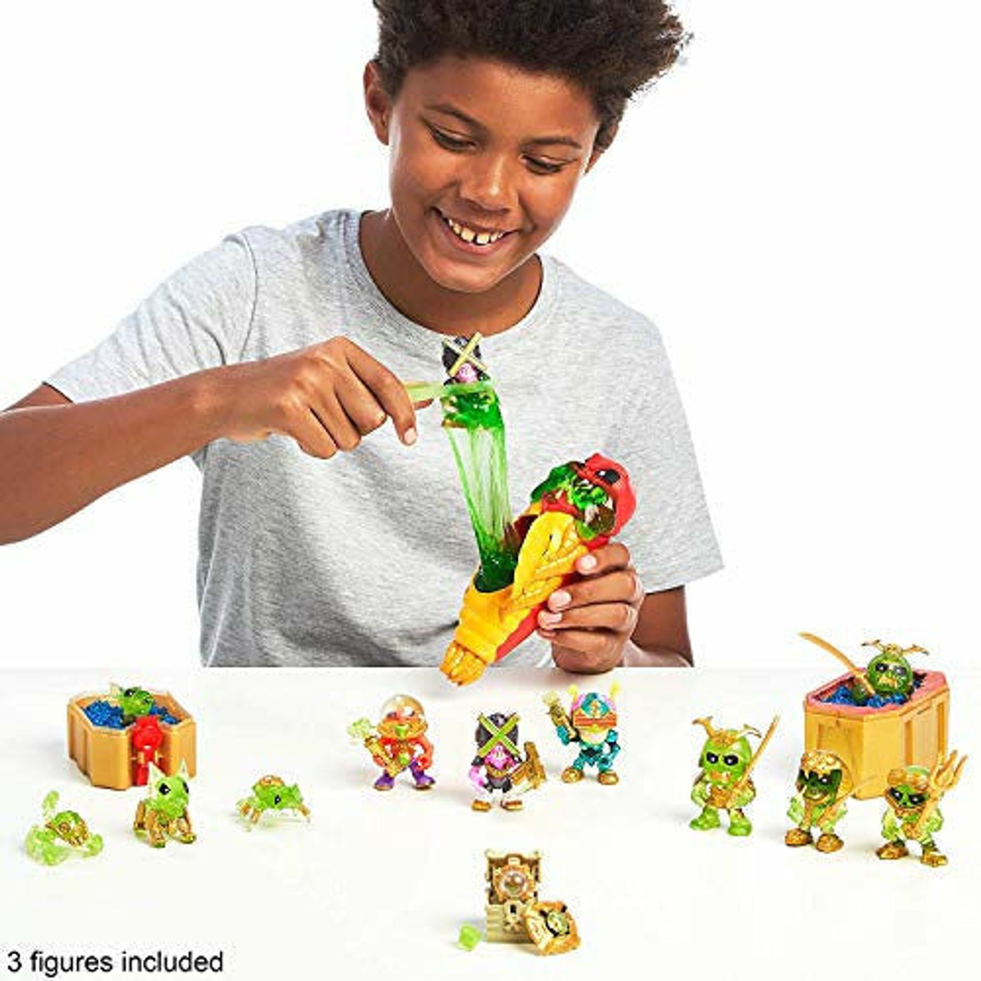 TREASURE X 41516 Aliens V Kings Treasure Chest-Styles, Colours Vary